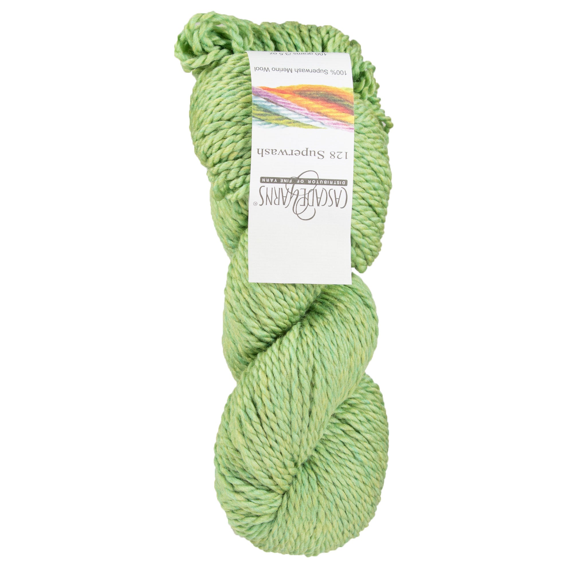 Cascade Yarns 128 Superwash Bulky Merino Wool Yarn - 905 Celery