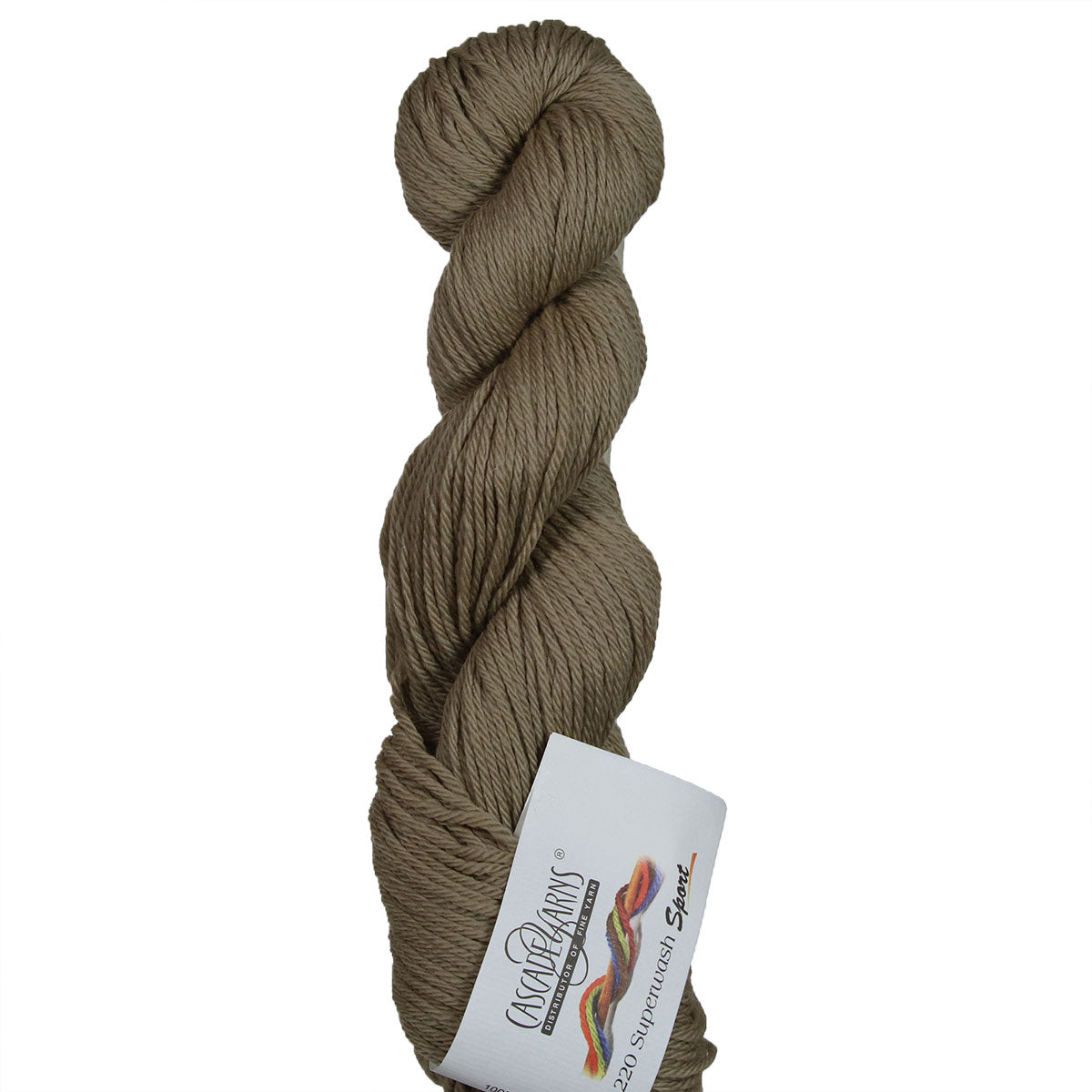 Cascade Yarns 220 Superwash Sport Yarn - 0873 Extra Creme Cafe - Soft & Versatile Wool Yarn
