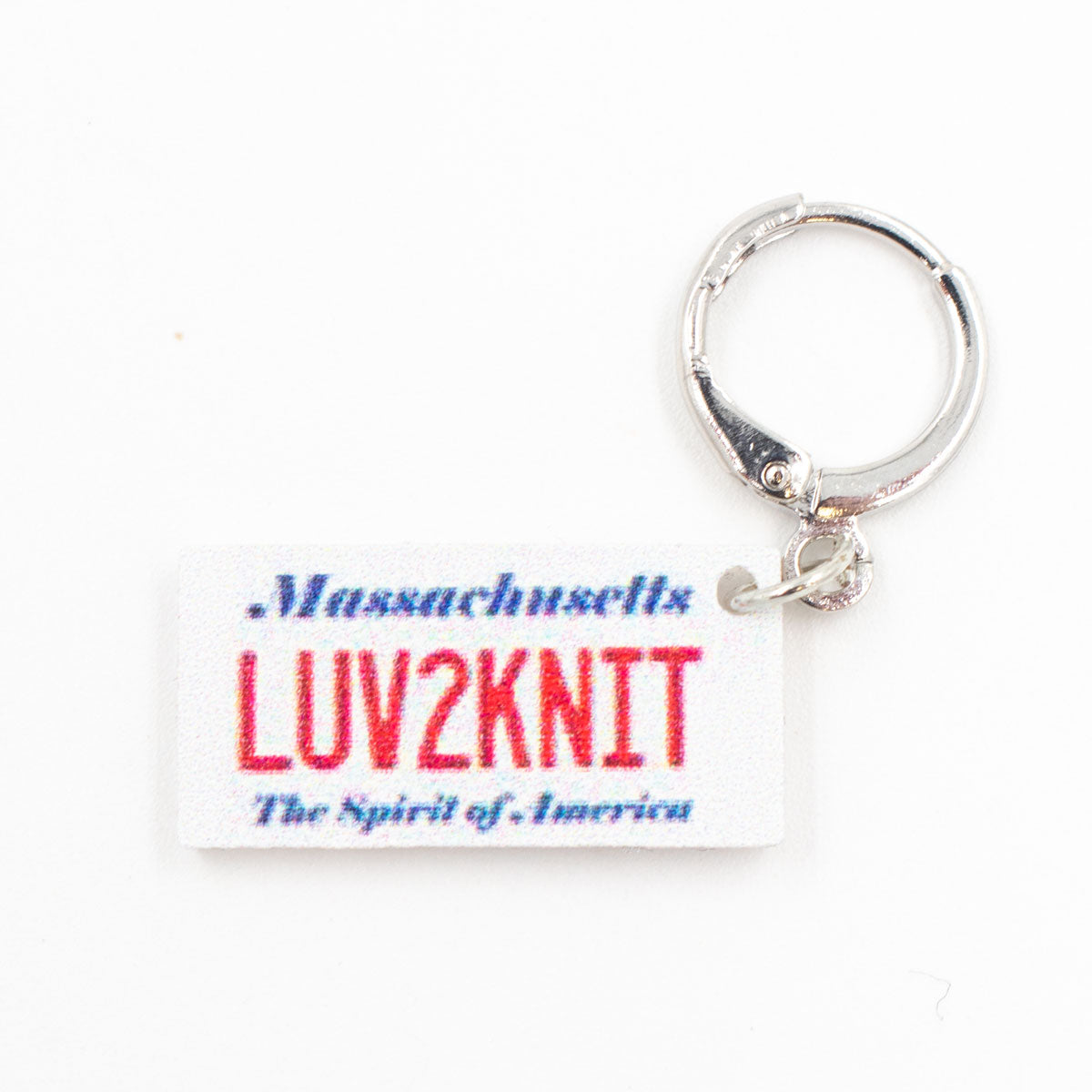 Jimmy Beans Wool Exclusive Massachusetts State Stitch Markers - Ideal for Cross - USA Stitching Adventure
