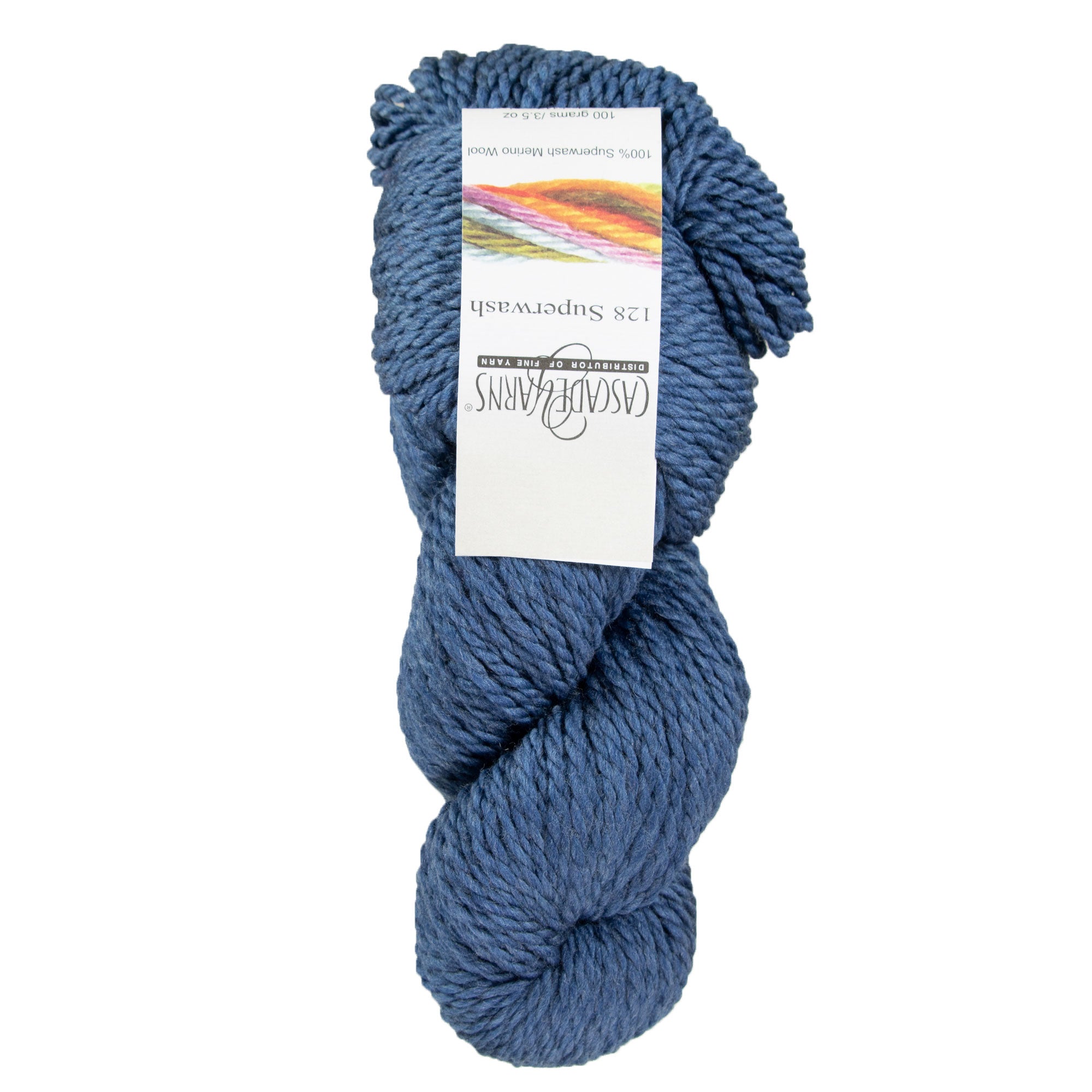 Cascade Yarns 128 Superwash Bulky Merino Wool Yarn - 1958 Sapphire