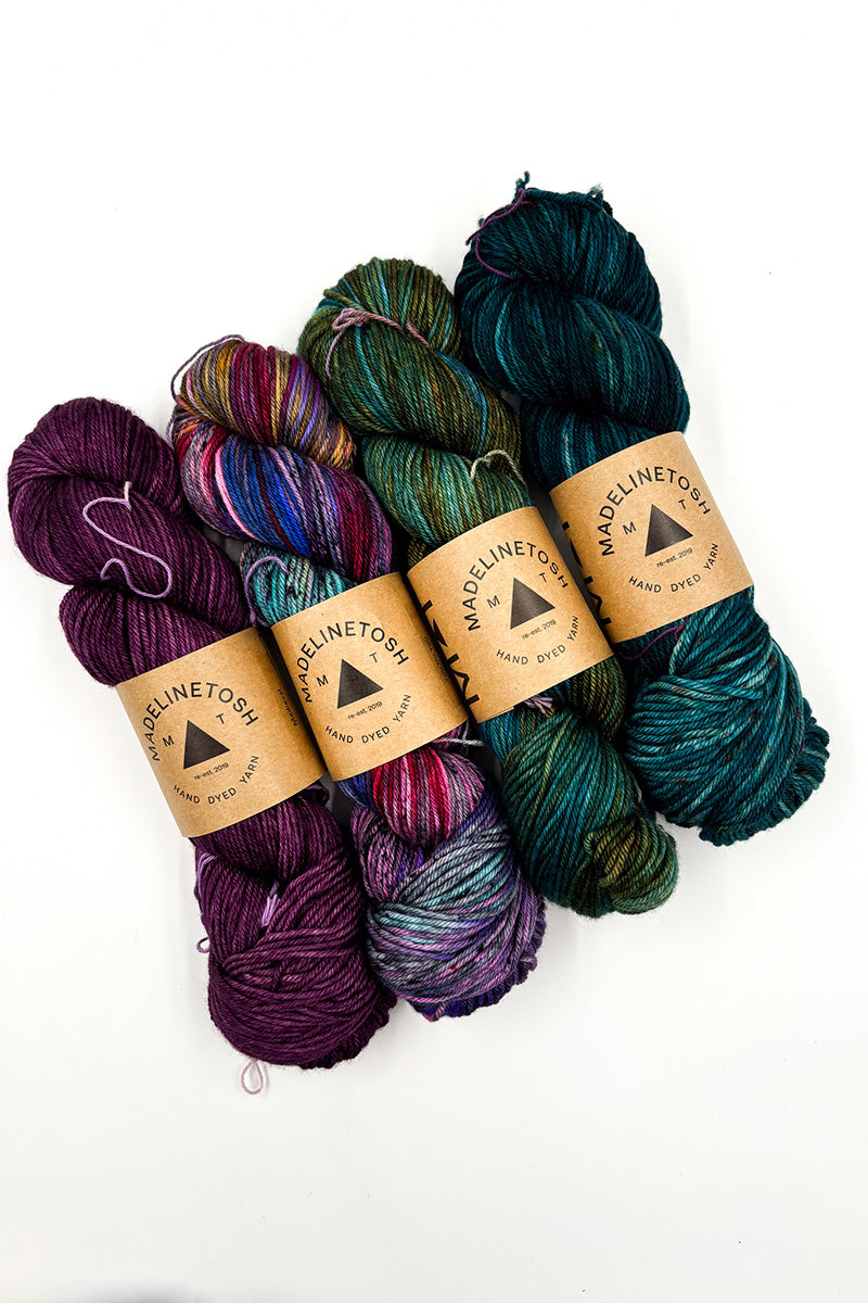 Madelinetosh Captivating Dragon Lore Shawl Knitting Kit