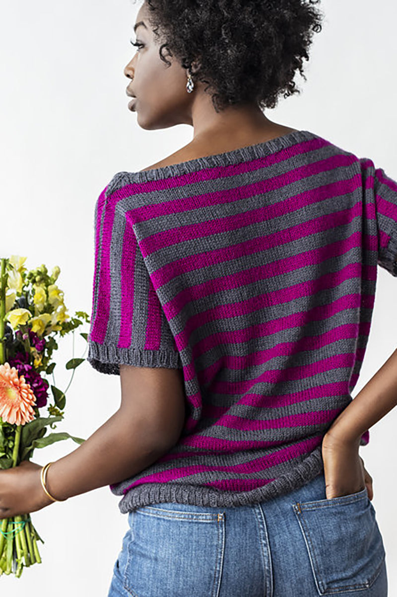 Kelbourne Woolens Exclusive Pattern Collection - Roxborough Dolman Tee PDF Download