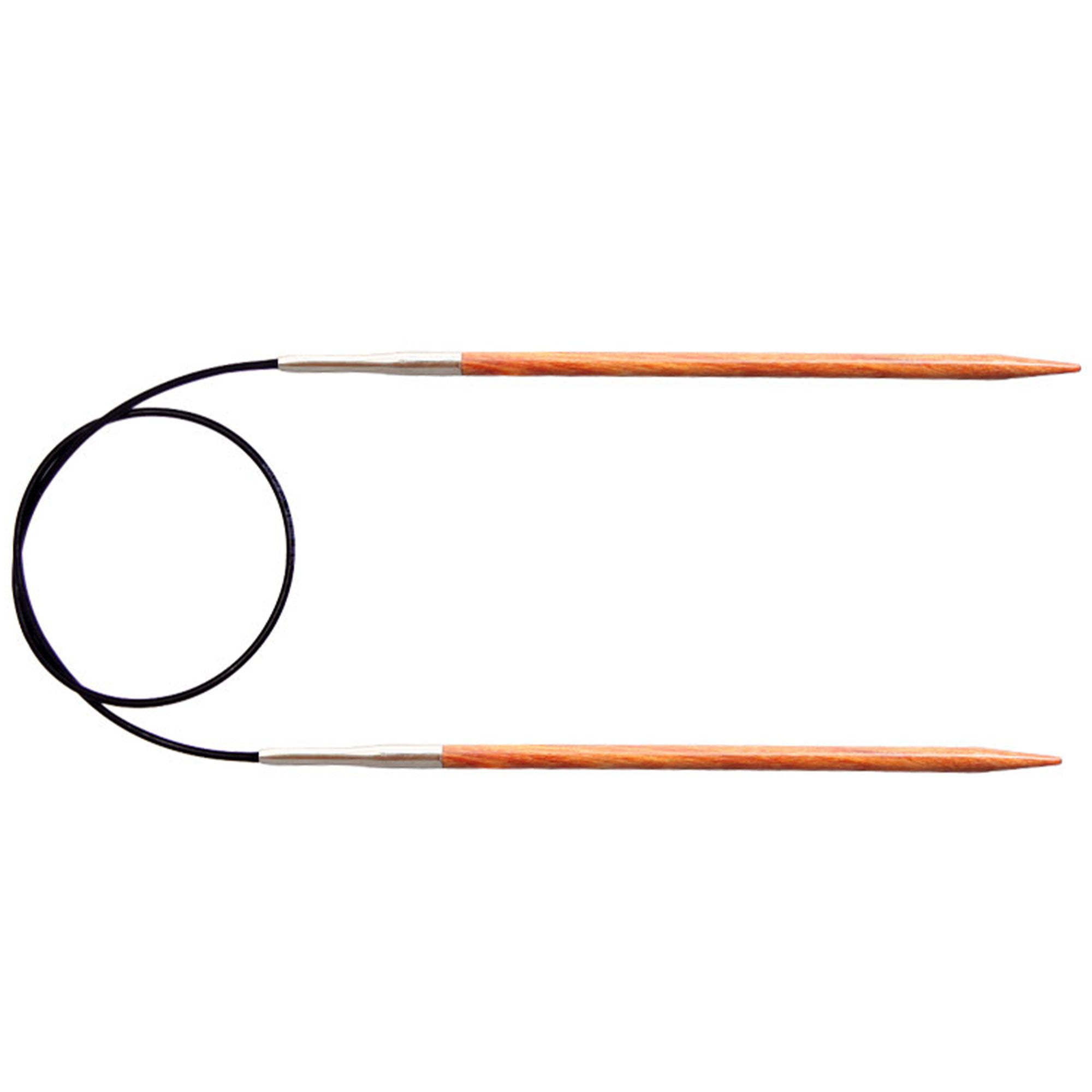 KnitPro Dreamz Fixed Circular Needles - Premium Quality US 1 - 32 Orange Lily