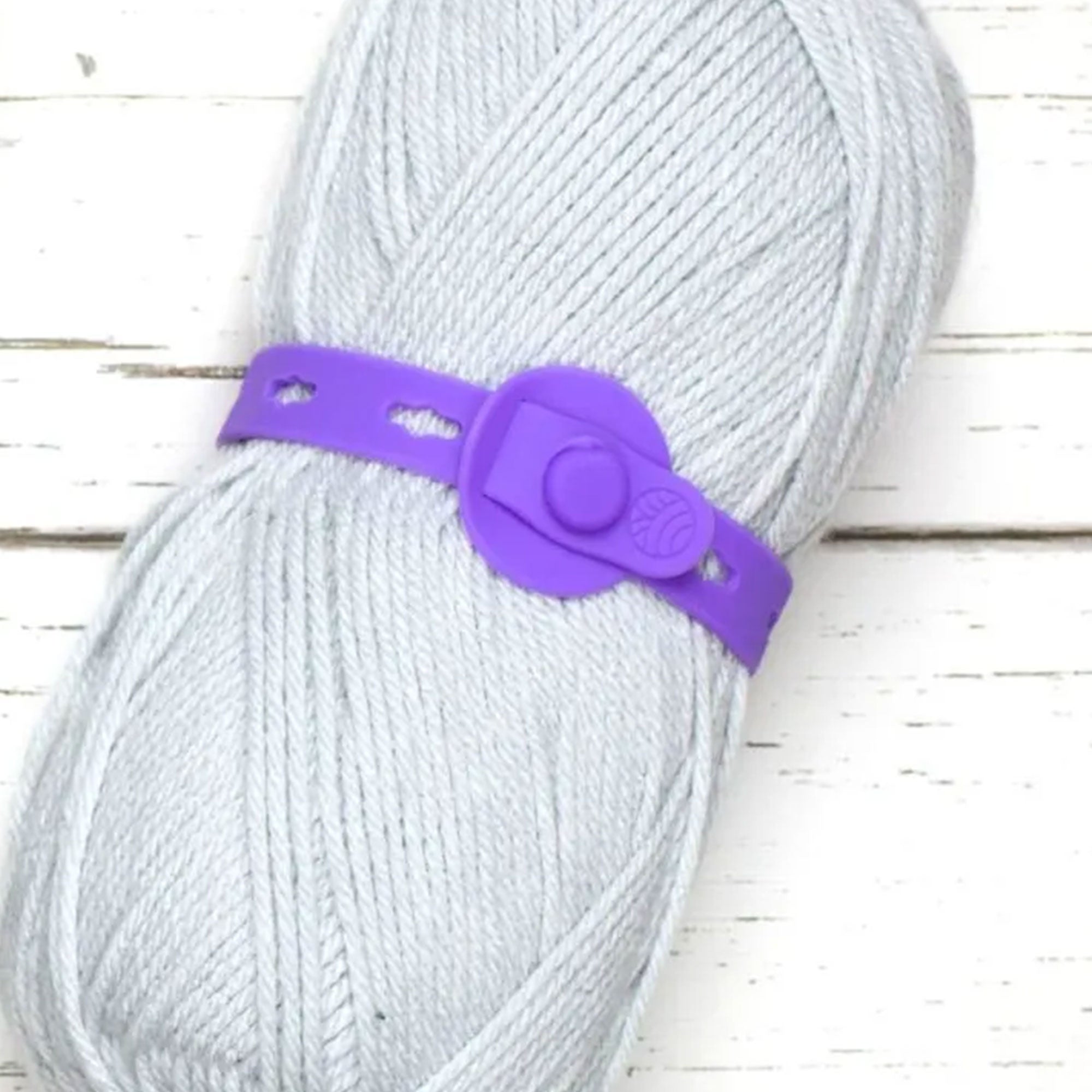 Fox & Pine Stitches Premium Purple Yarn Belts - Tangle-Free Craft Accessory
