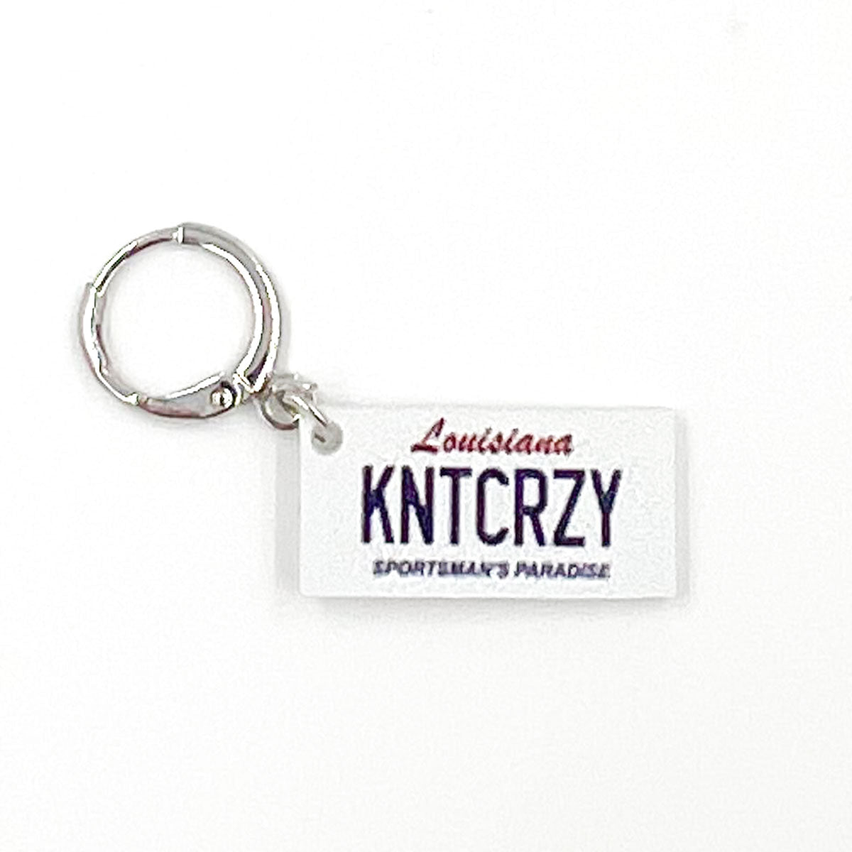 Jimmy Beans Wool Exclusive Louisiana State Stitch Markers - Ideal for USA Stitching Adventure