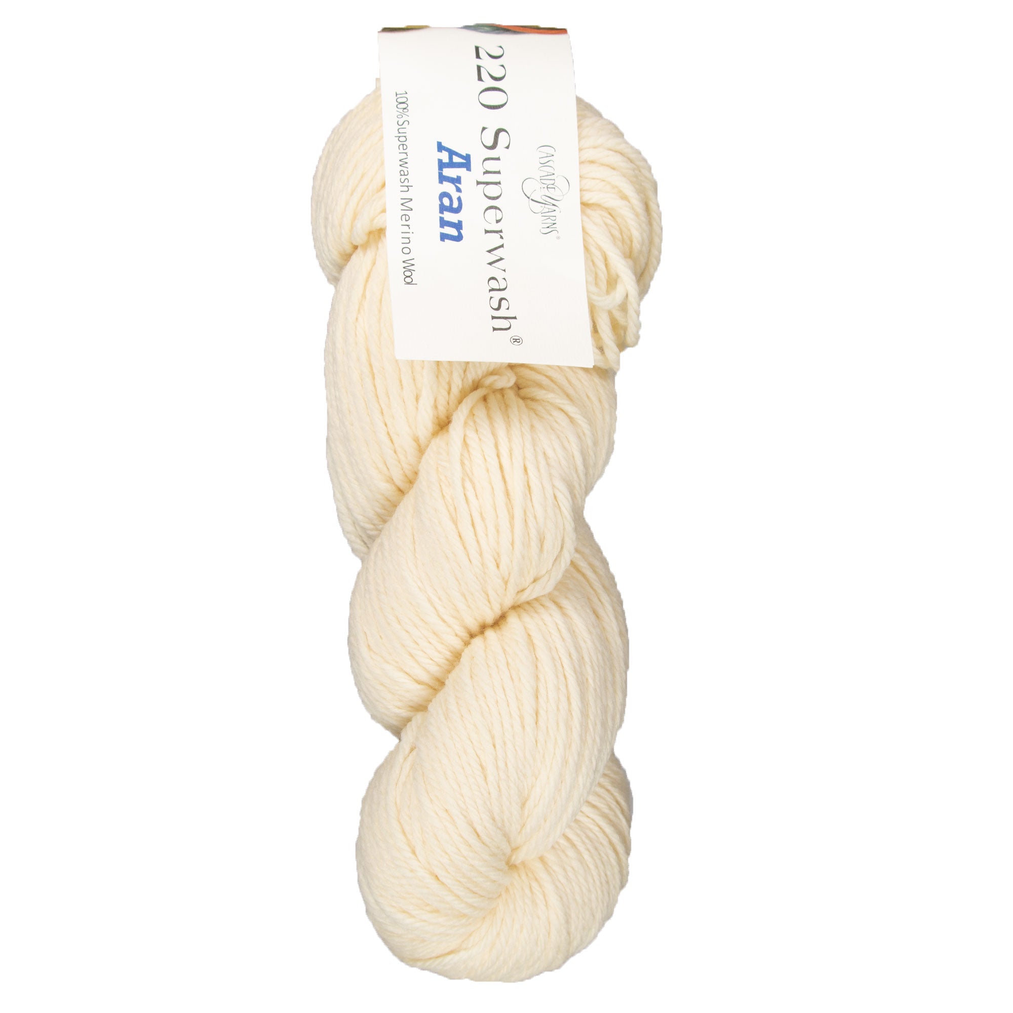 Cascade Yarns 220 Superwash Aran Yarn - 0330 Shortbread - Soft & Versatile Wool Yarn for All Projects