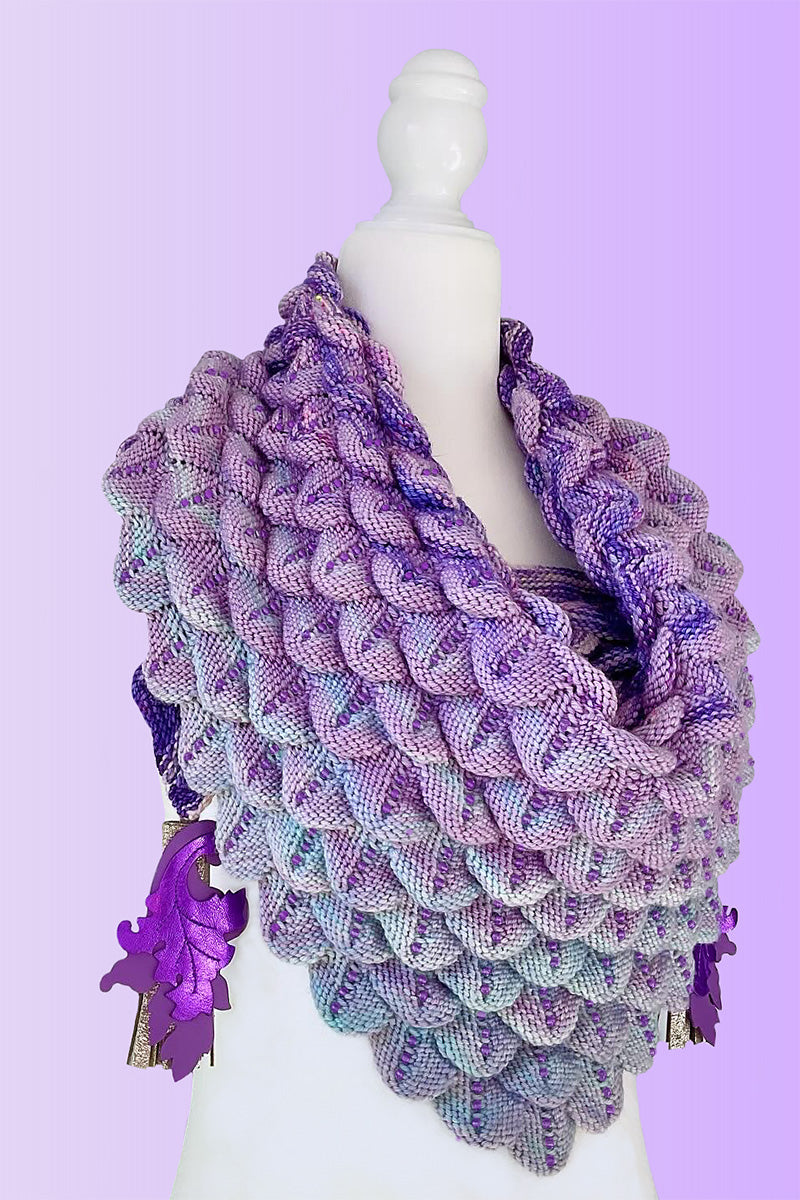 Madelinetosh Dragon Lore 2.0 Shawl Kit - A Must - Have for Knitters