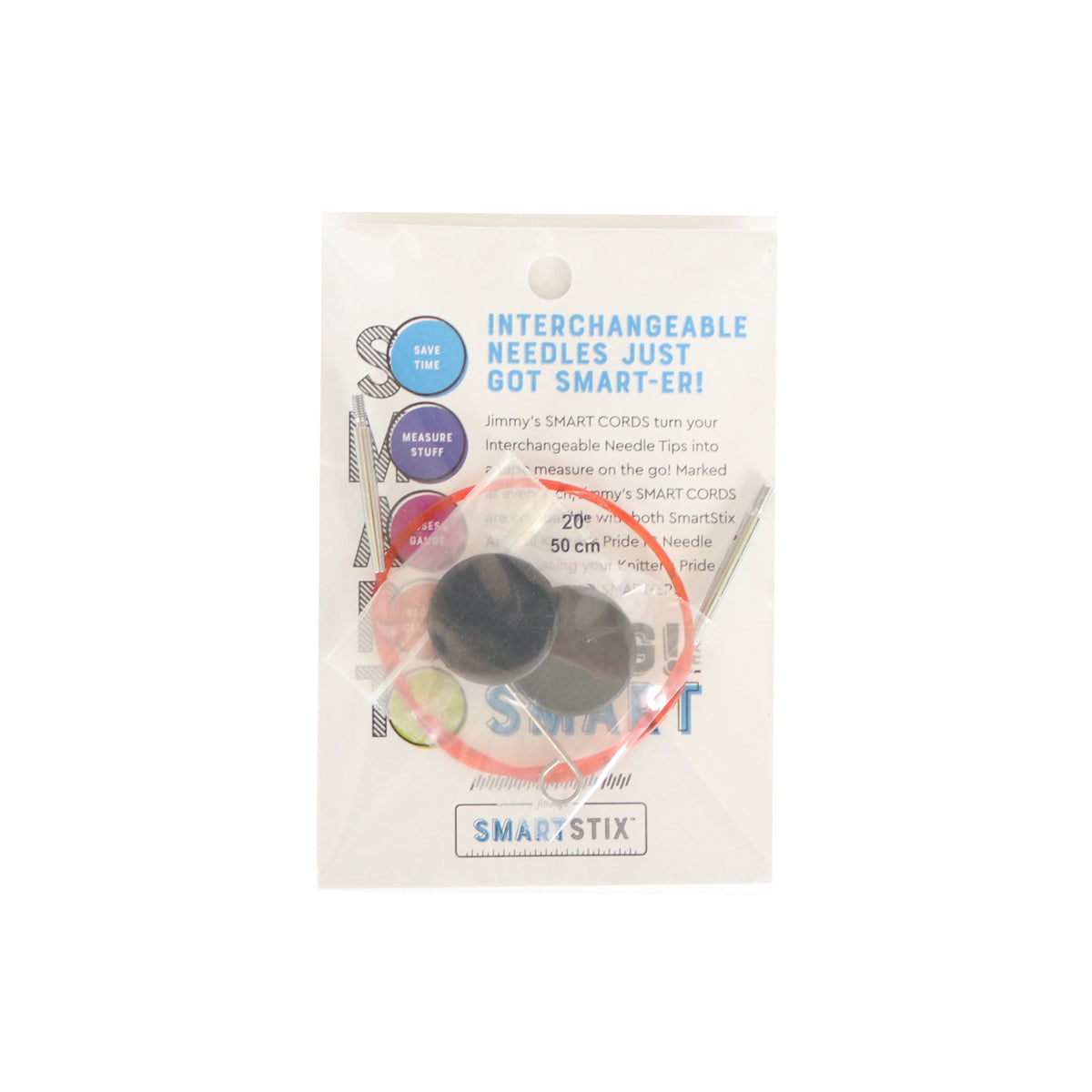 Jimmy Beans Wool Jimmy's Smart Cords - 12 - Vibrant Red (Ideal for 20-needle Projects)
