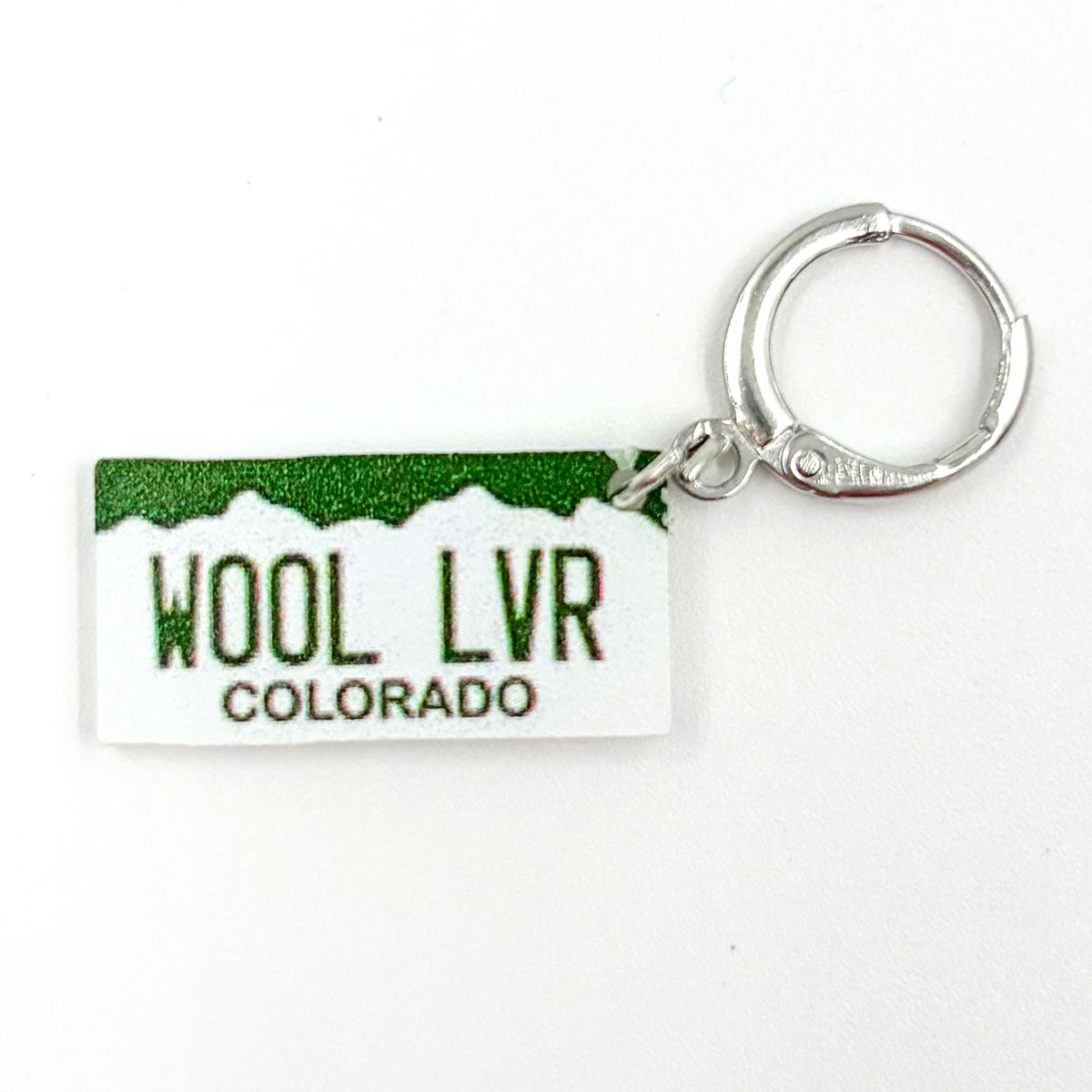 Jimmy Beans Wool State Stitch Markers - Colorado: Custom USA State Commemorative Markers
