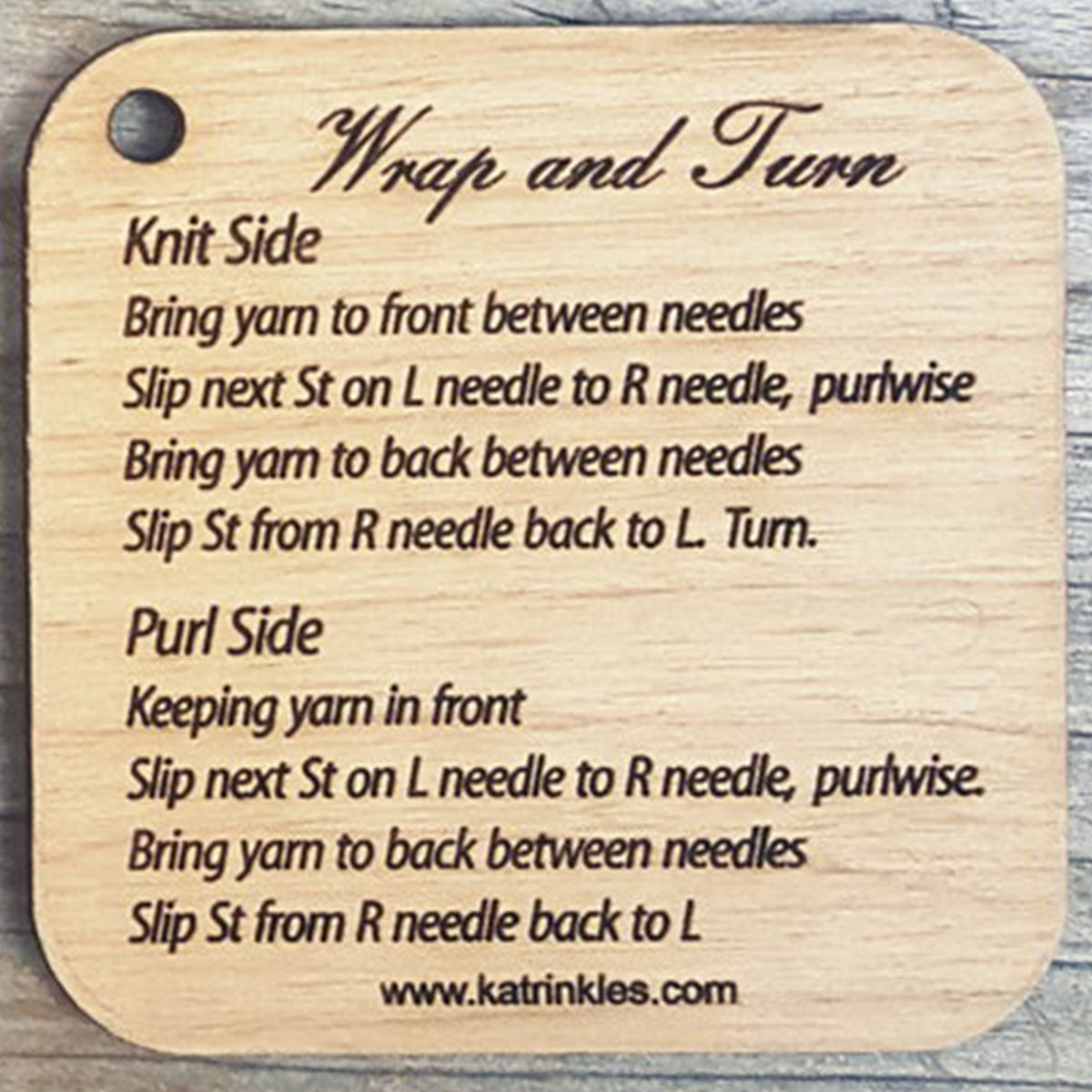 Katrinkles Mini Wrap And Turn Tools - Ideal for Knitting and Crocheting
