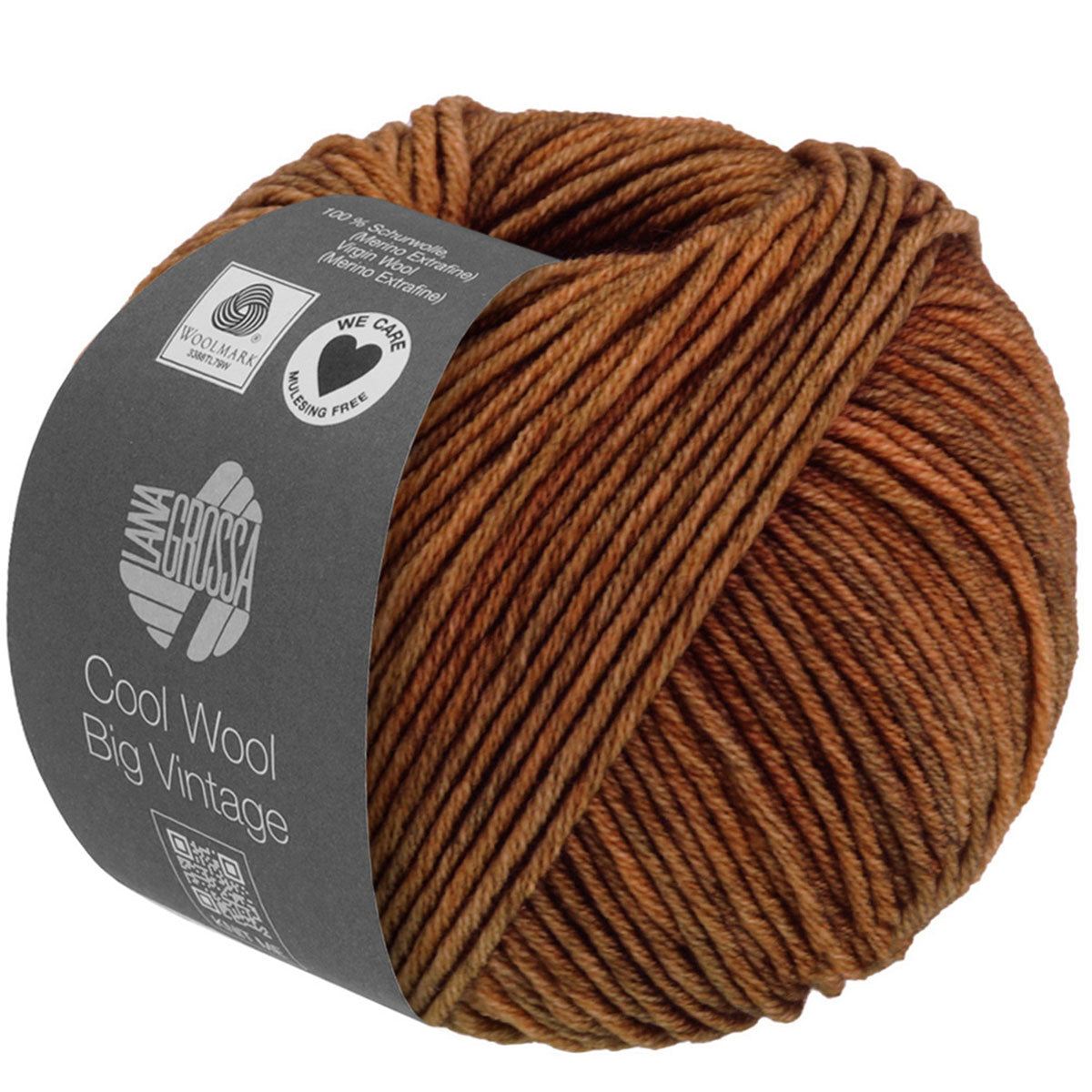 Lana Grossa Cool Wool Big Vintage Yarn - 7183 Fawn - Soft Merino Yarn for Crafting