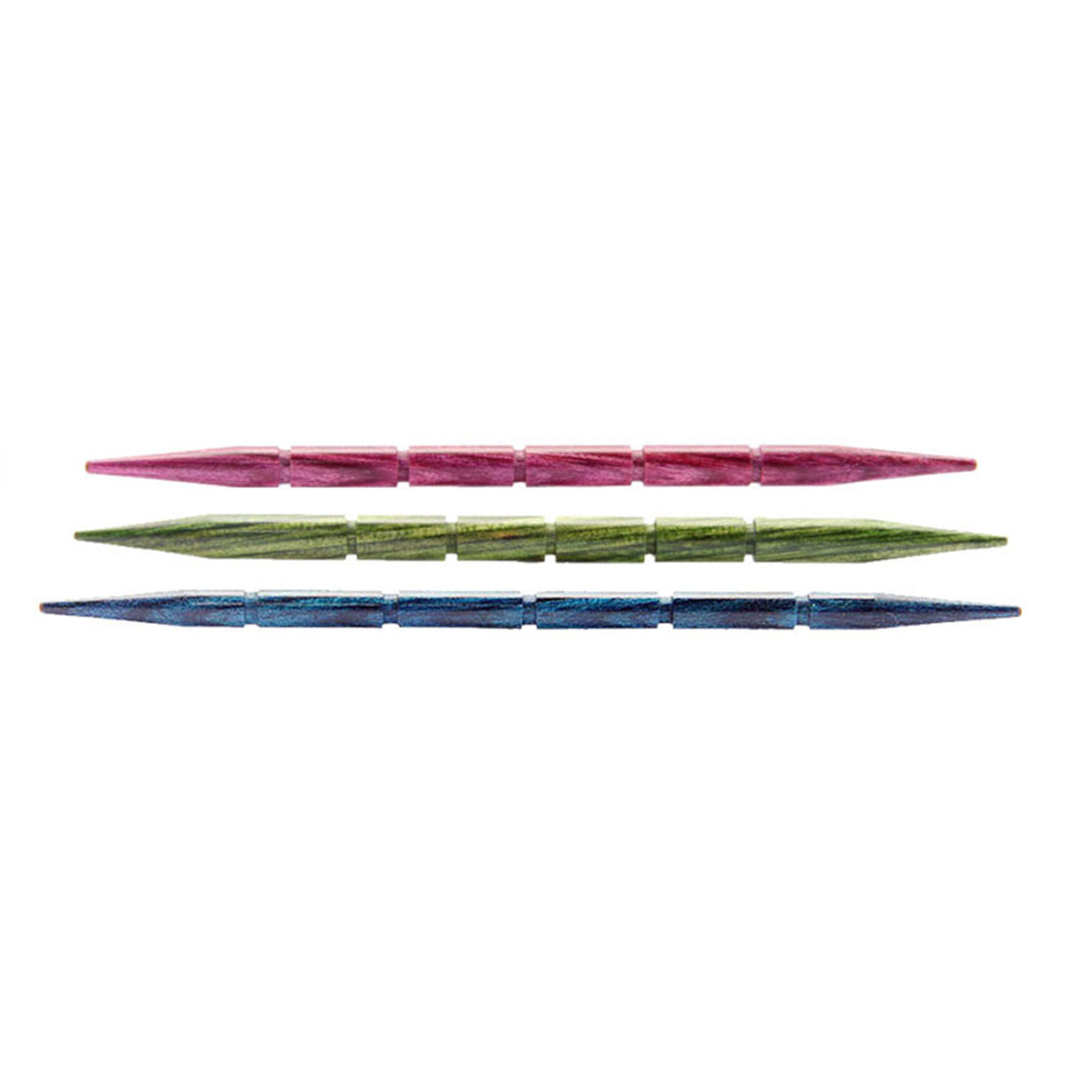 KnitPro - Dreamz Colored Wooden Cable Needles in US Sizes 3 (3.25mm), 6 (4.0mm), 9 (5.5mm)