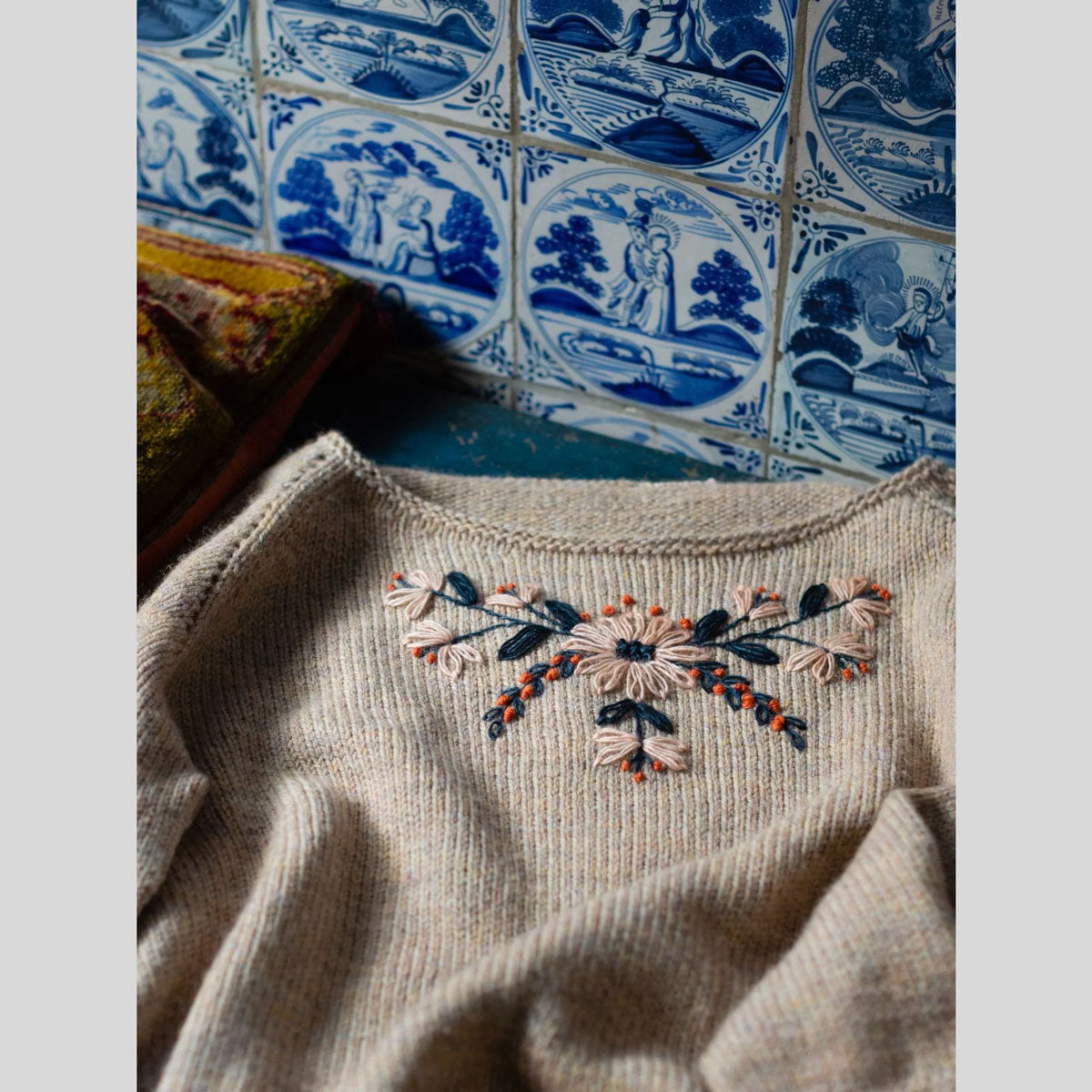 Laine Magazine Judit Gummlich's Ultimate Guide to Embroidery on Knits