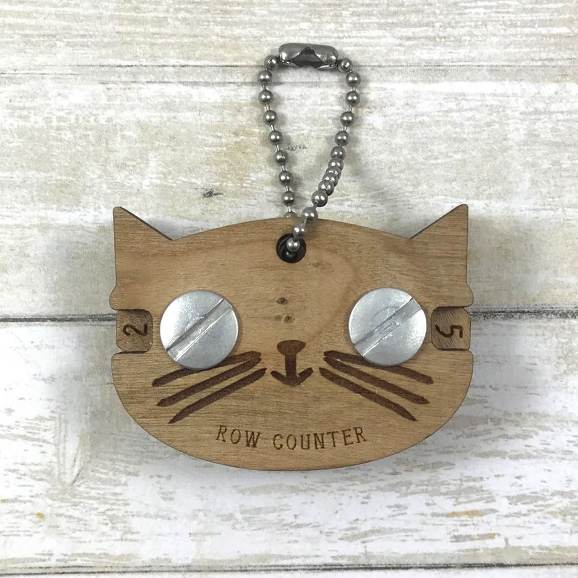 Katrinkles Cat-rinkles Cat Collection - Unique Cat Row Counter for Craft Lovers