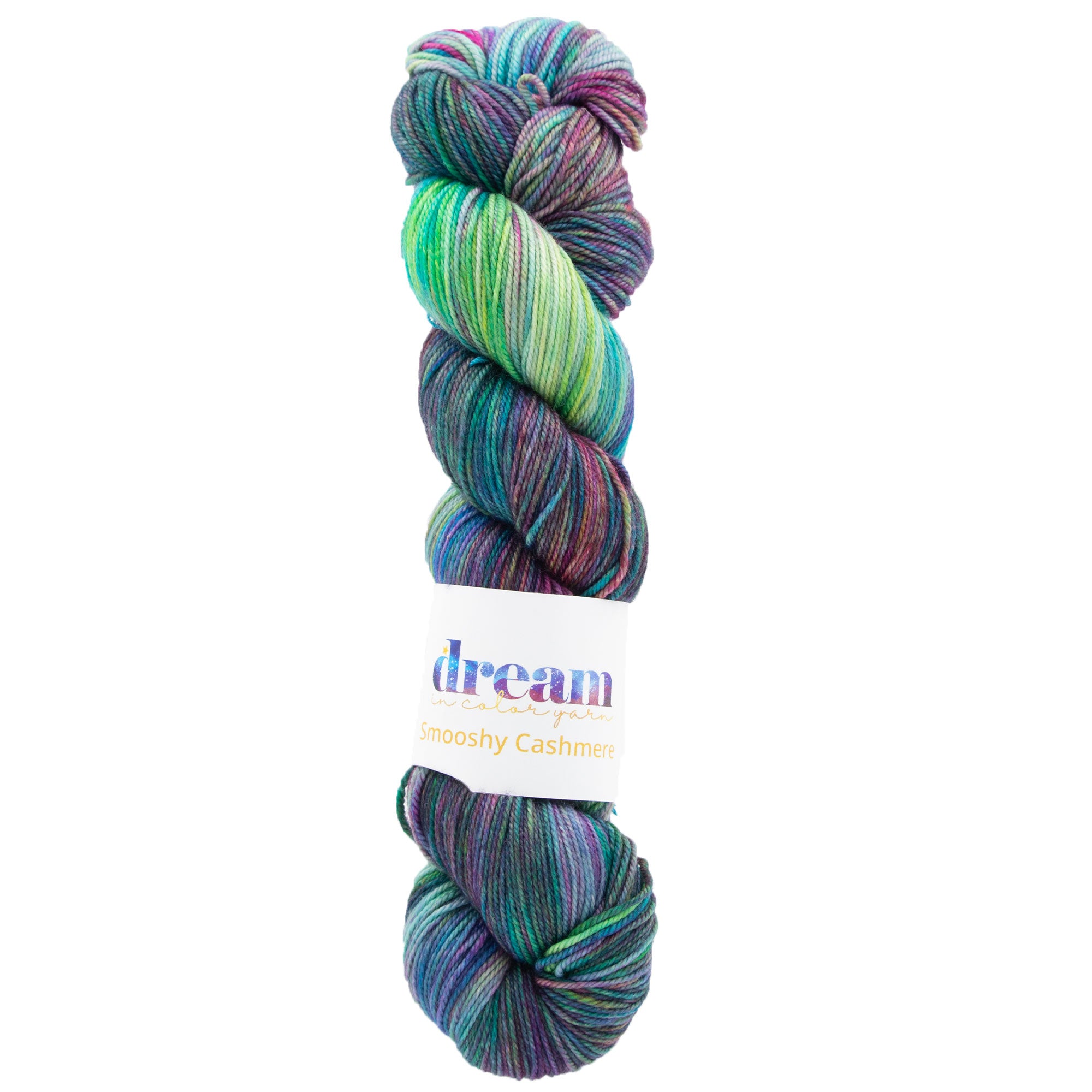 Dream in Color Smooshy Cashmere Yarn - Exquisite Mermaid Shoes Design