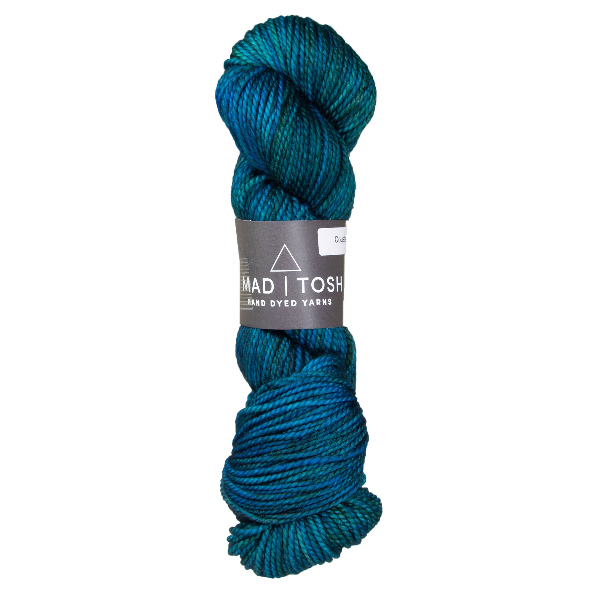 Madelinetosh Farm Twist Hand - Dyed Yarn - Cousteau, Ideal for Blankets & Sweaters