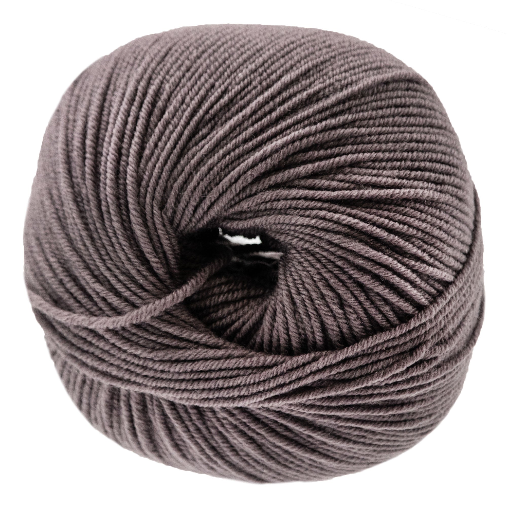 Lana Grossa Luxury Cool Wool Yarn - 0558 Grey Brown, Soft & Machine Washable