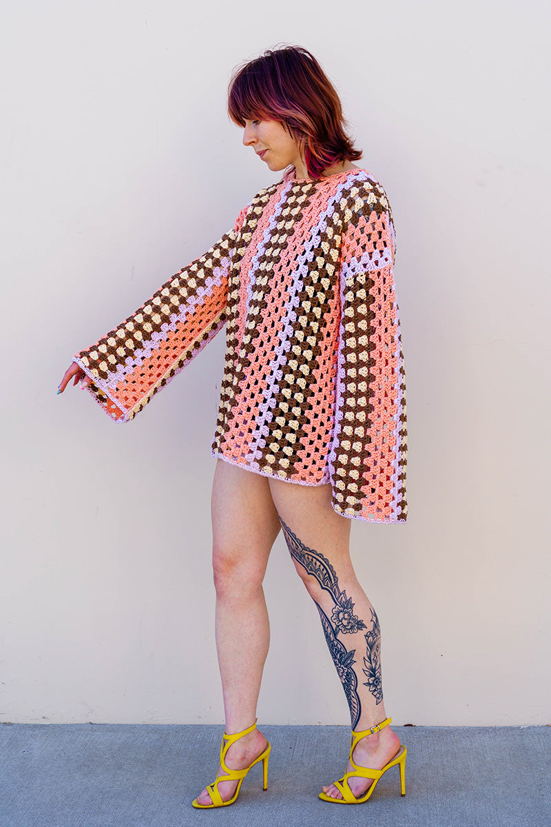 Jimmy Beans Wool PDF Patterns - The Eras Tunic Crochet Pattern - Instant PDF Download Inspired by Taylor Swift