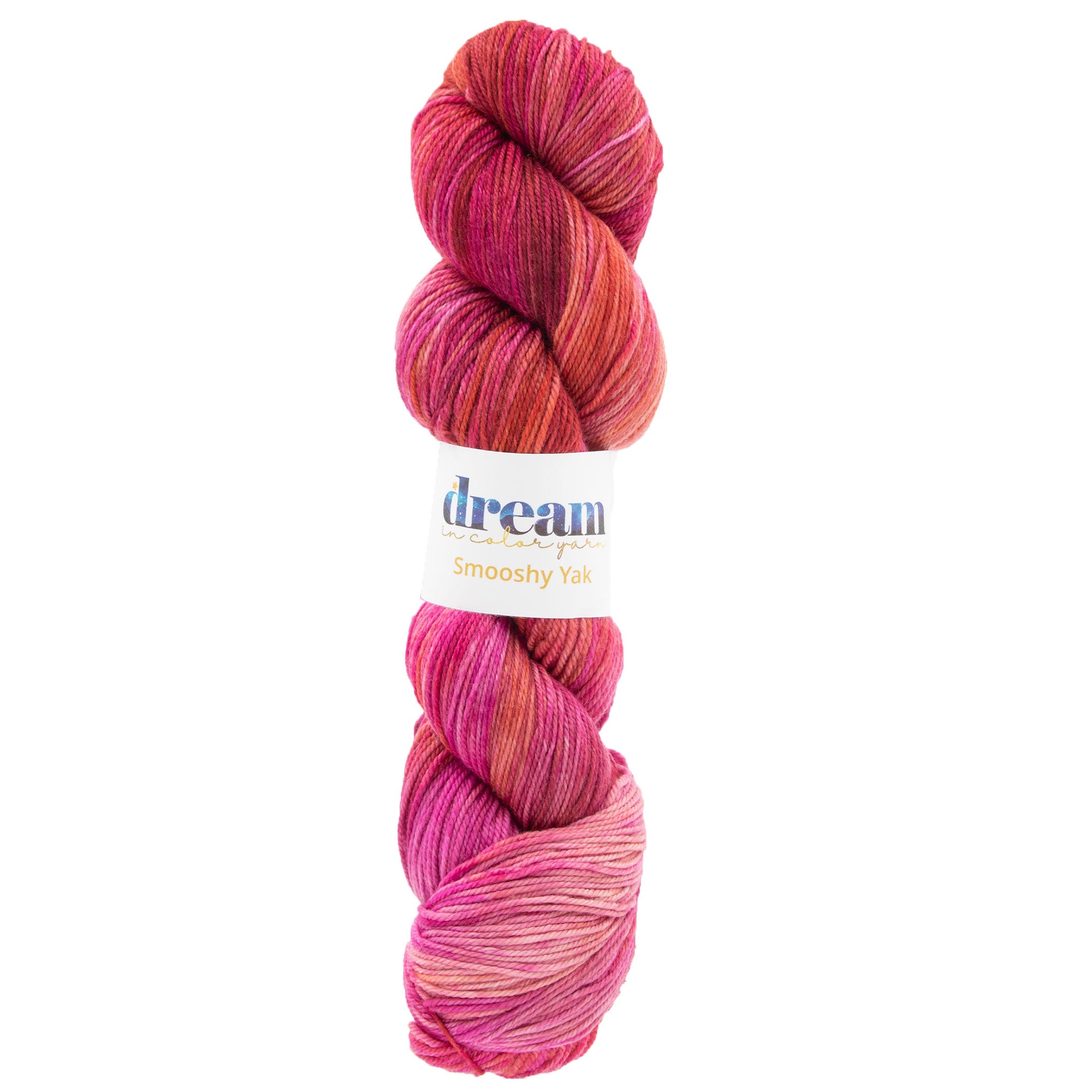 Dream in Color Smooshy Yak Yarn - Rosy: A Luxurious Knitting and Crocheting Delight