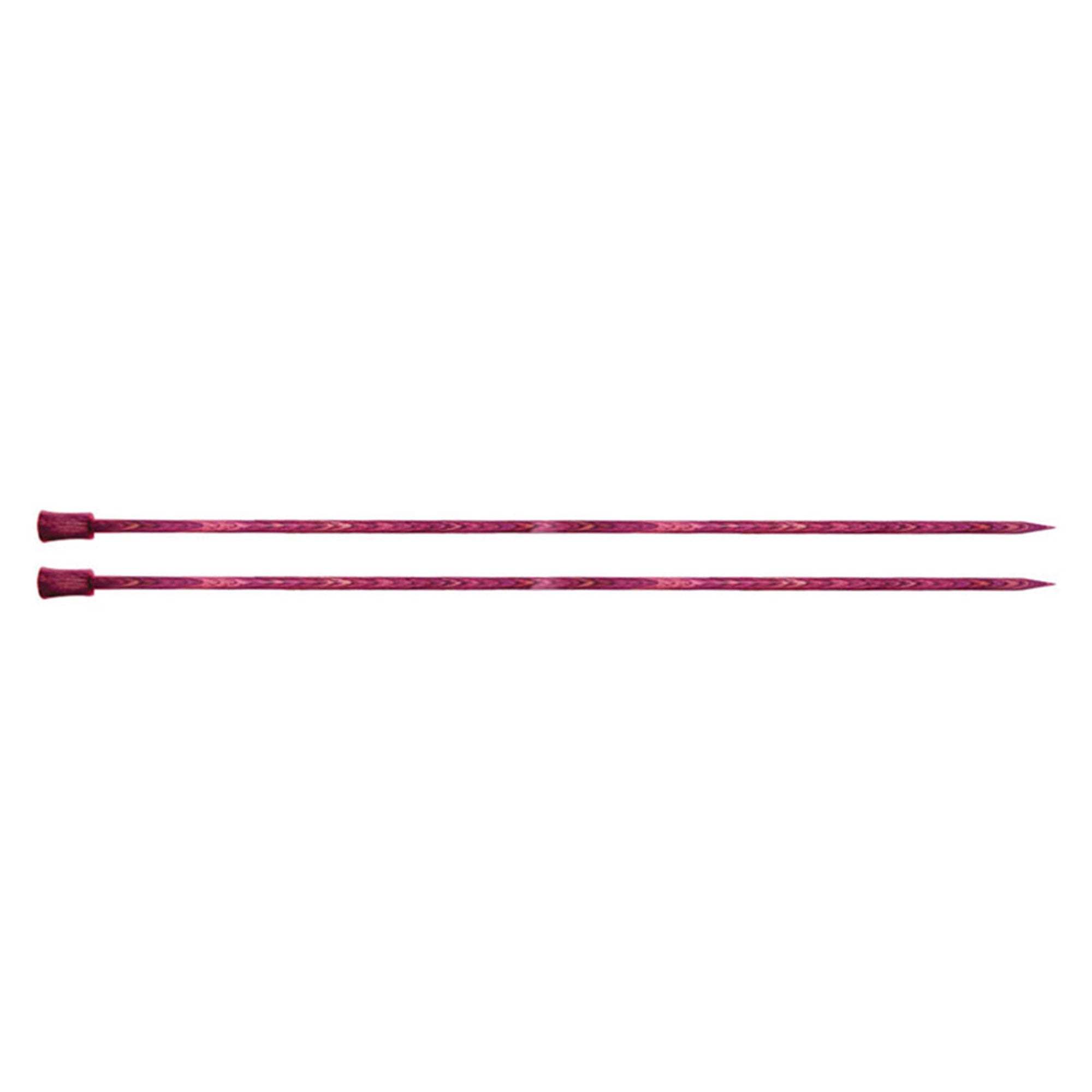 KnitPro Dreamz Single Pointed Needles - US Sizes 6 - 10 Fuchsia Fan, Ideal for All Yarn Projects