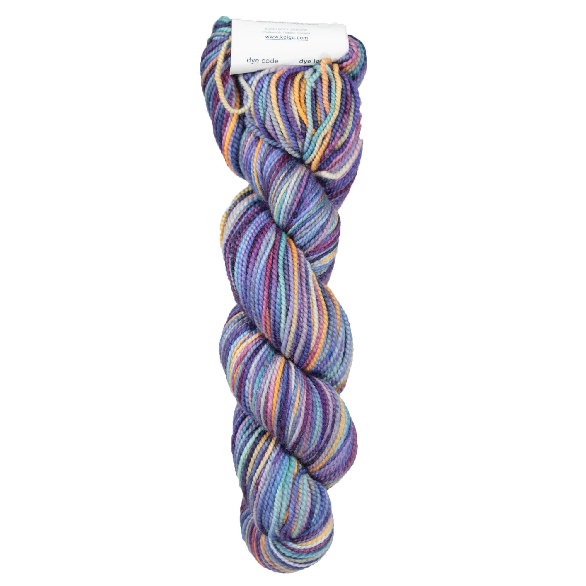 Koigu KPPPM Yarn - Exquisite Hand - Painted Fingering - Weight Merino Yarn in P126 Colorway