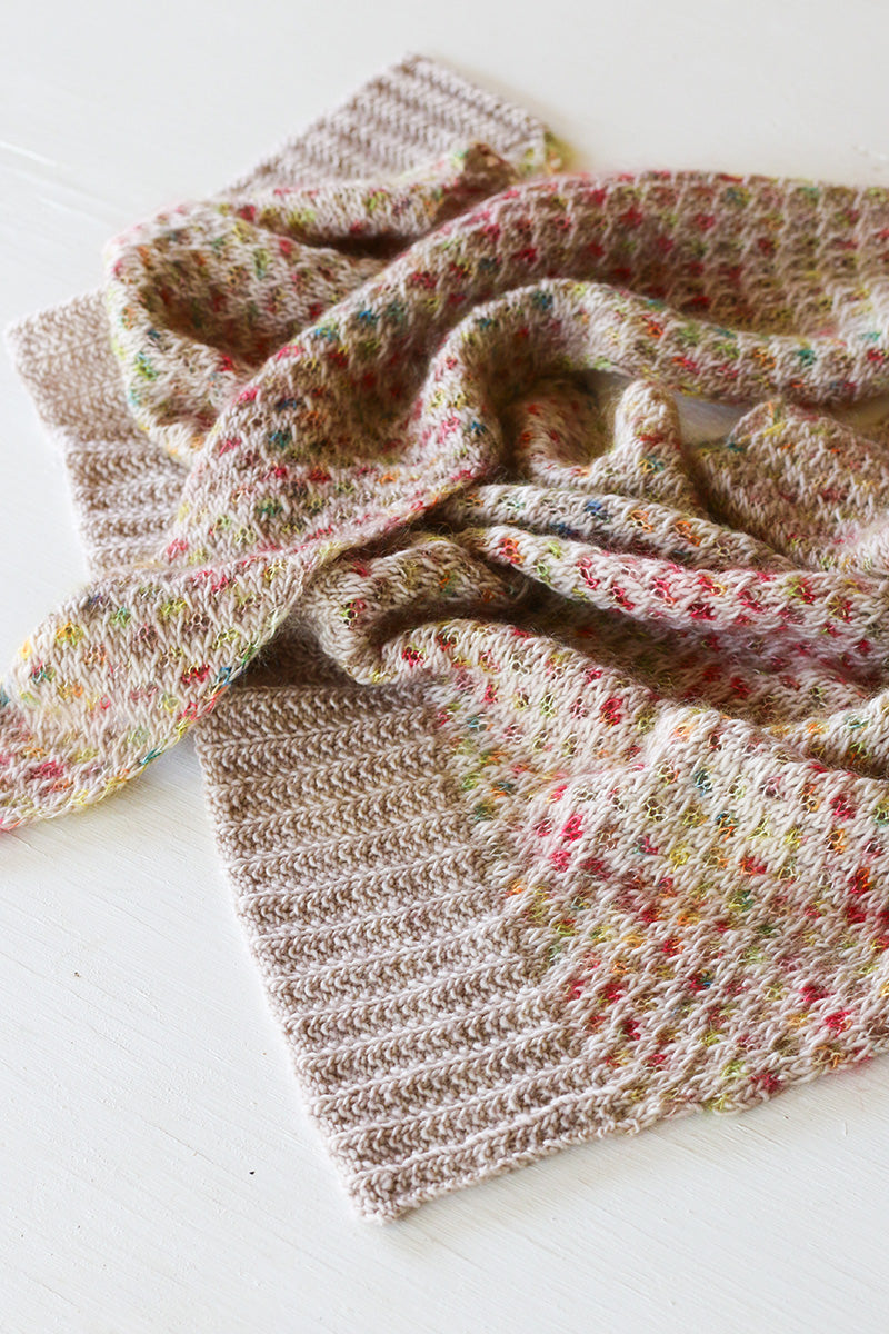 Hot Deal! Madelinetosh Fairlight Knitting Wrap Kit for Elegant Shawl Creation