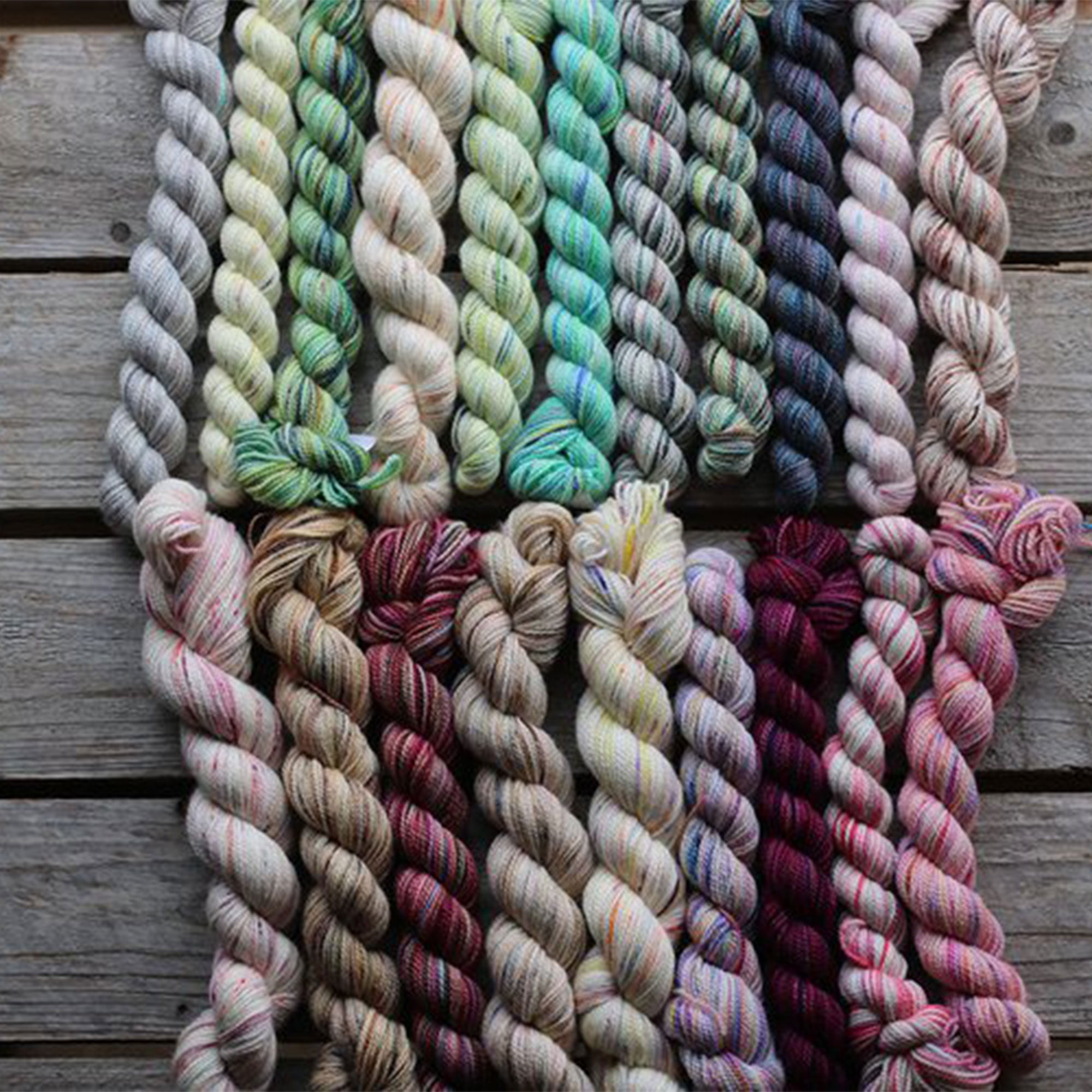 Koigu Solstice Shawl Yarn - Midsummer: Fingering - Weight KPPPM Mini Skeins