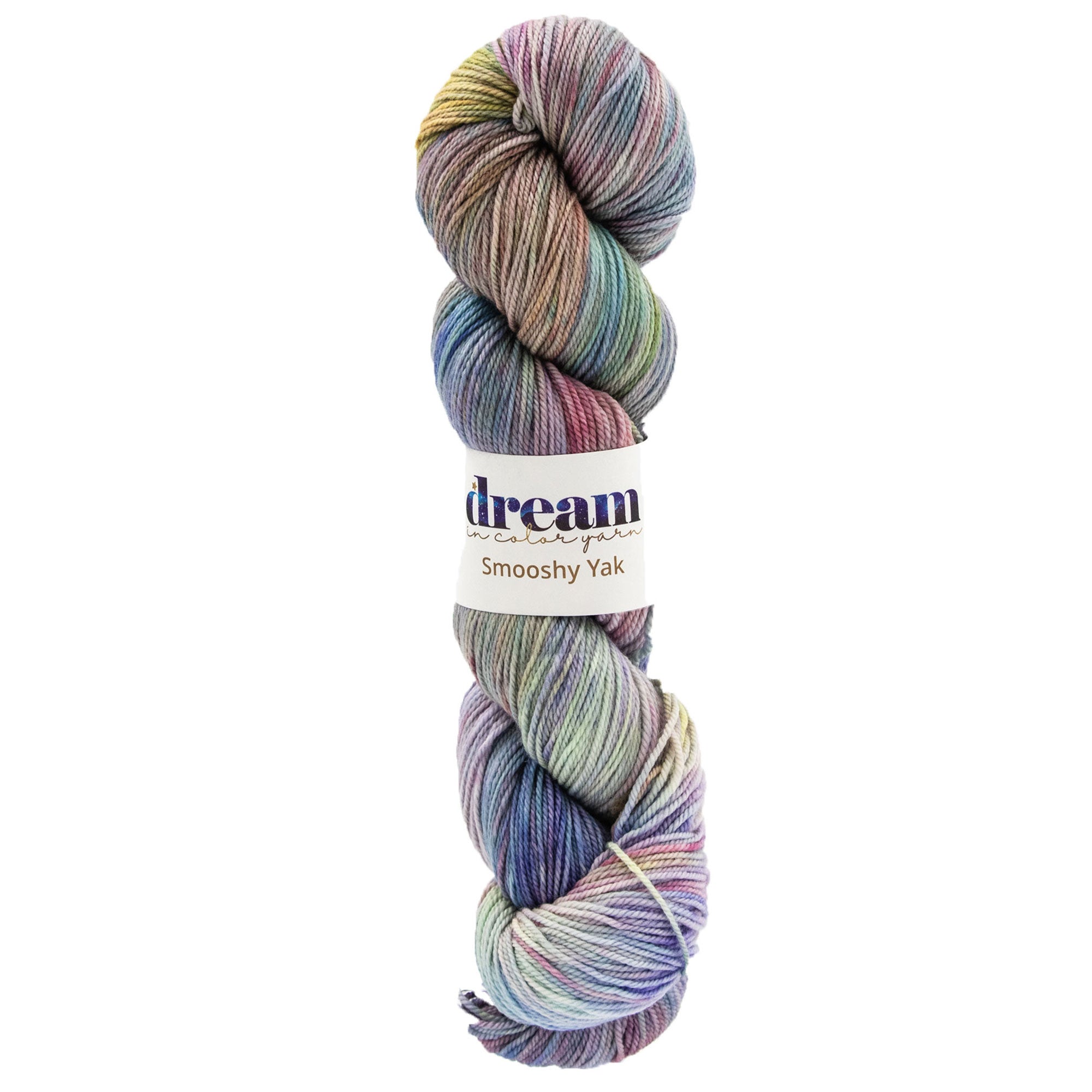 Dream in Color Smooshy Yak Yarn - Milky Spite: Luxurious Merino & Yak Blend