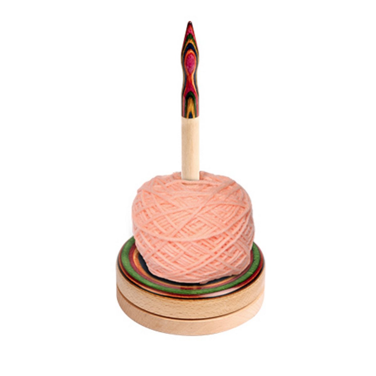 KnitPro Signature Yarn Dispenser - Premium Handcrafted Winding Tools for Yarn