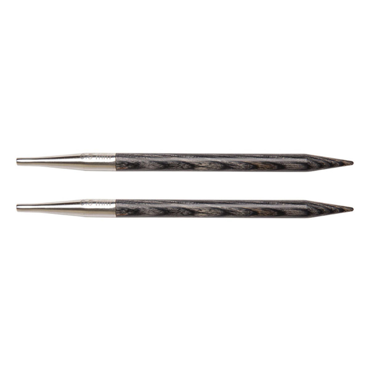 KnitPro Dreamz Special Interchangeable Needle Tips for 16 Cables - US 7 (4.5mm) Grey Onyx - Ideal for All Yarns and Projects