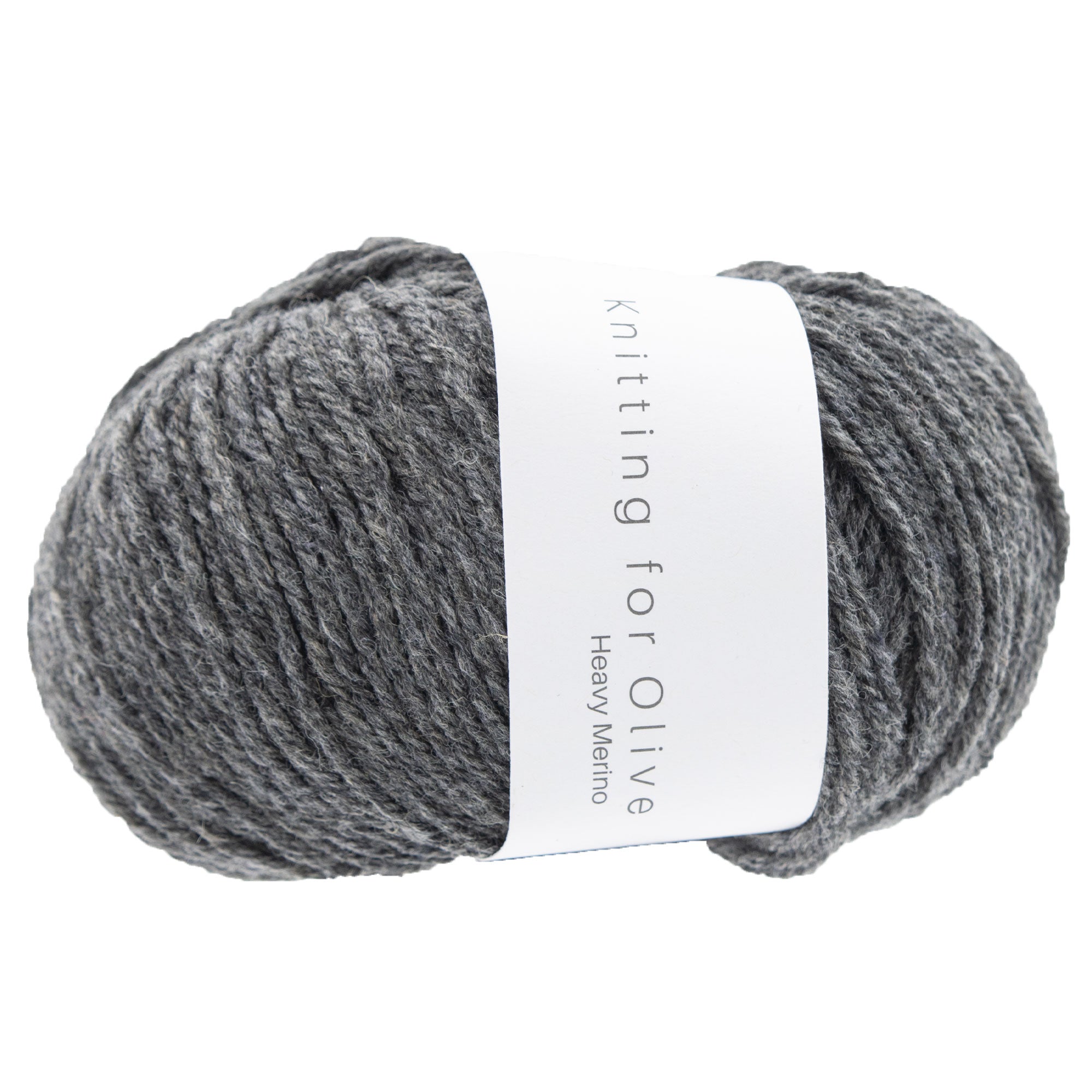 Knitting for Olive Premium Heavy Merino Yarn - Thunder Cloud, Ideal for Durable Sweaters