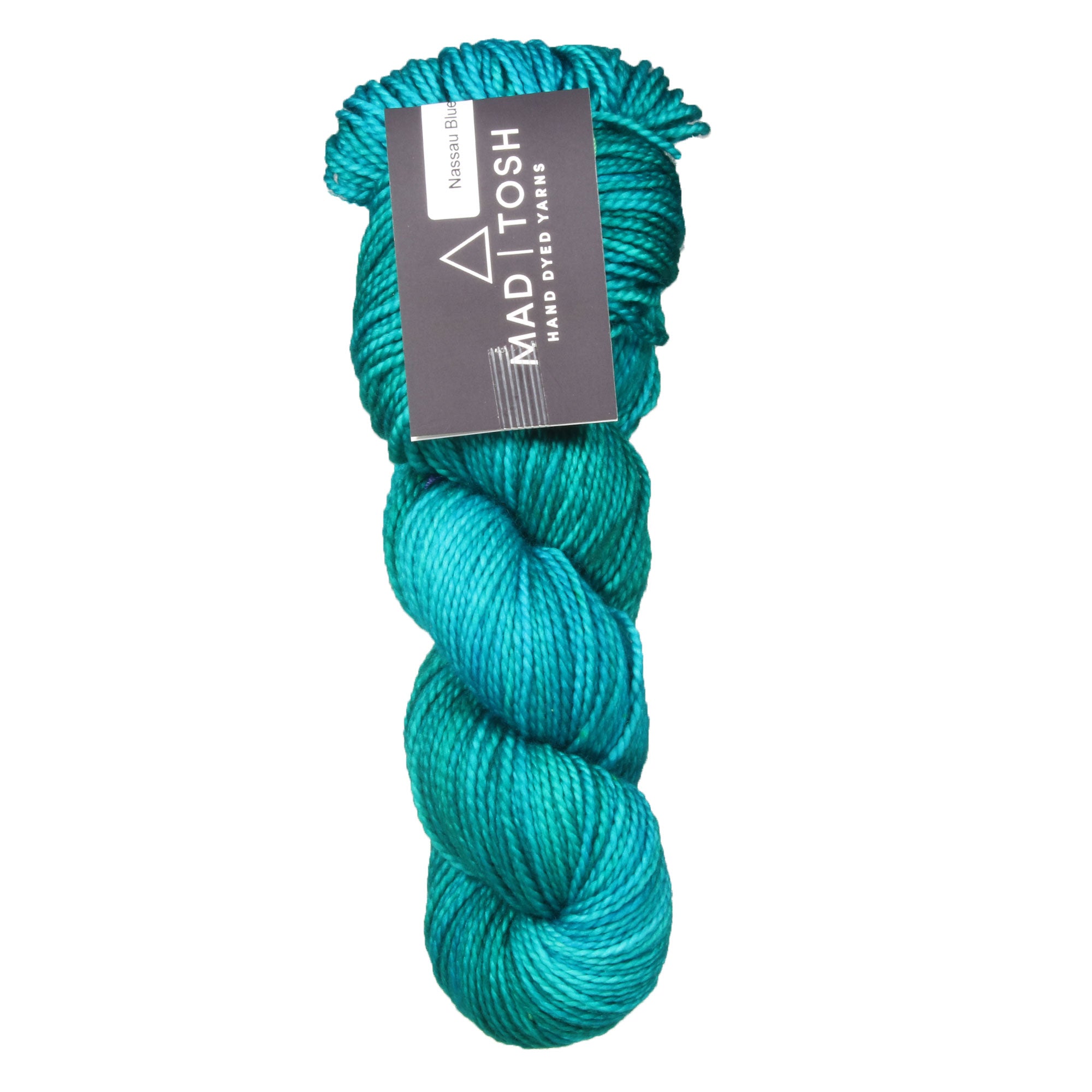 Madelinetosh Premium Hand - Dyed Farm Twist Yarn in Nassau Blue