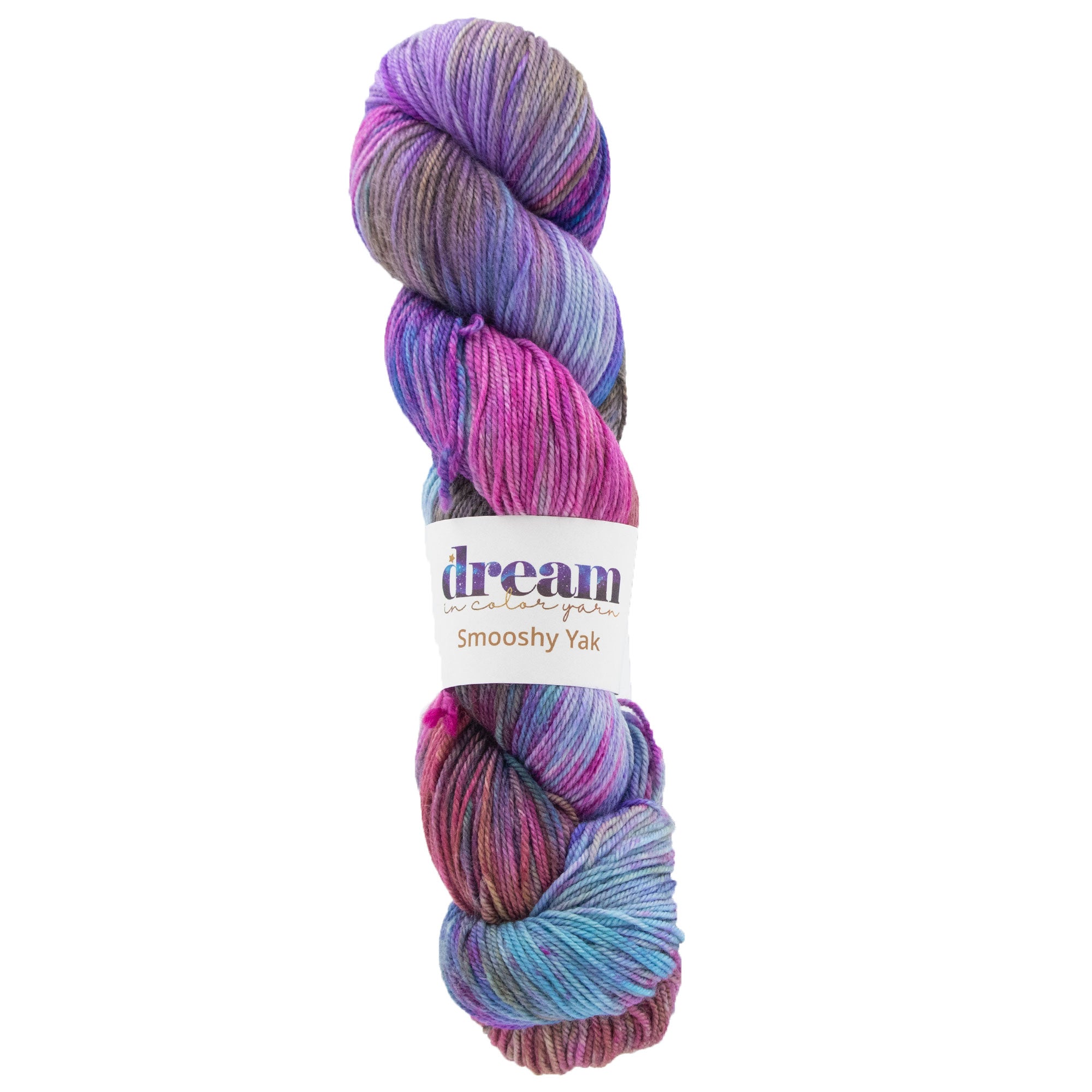 Dream in Color Smooshy Yak Yarn - My Fair Lady: Luxurious Merino & Yak Blend