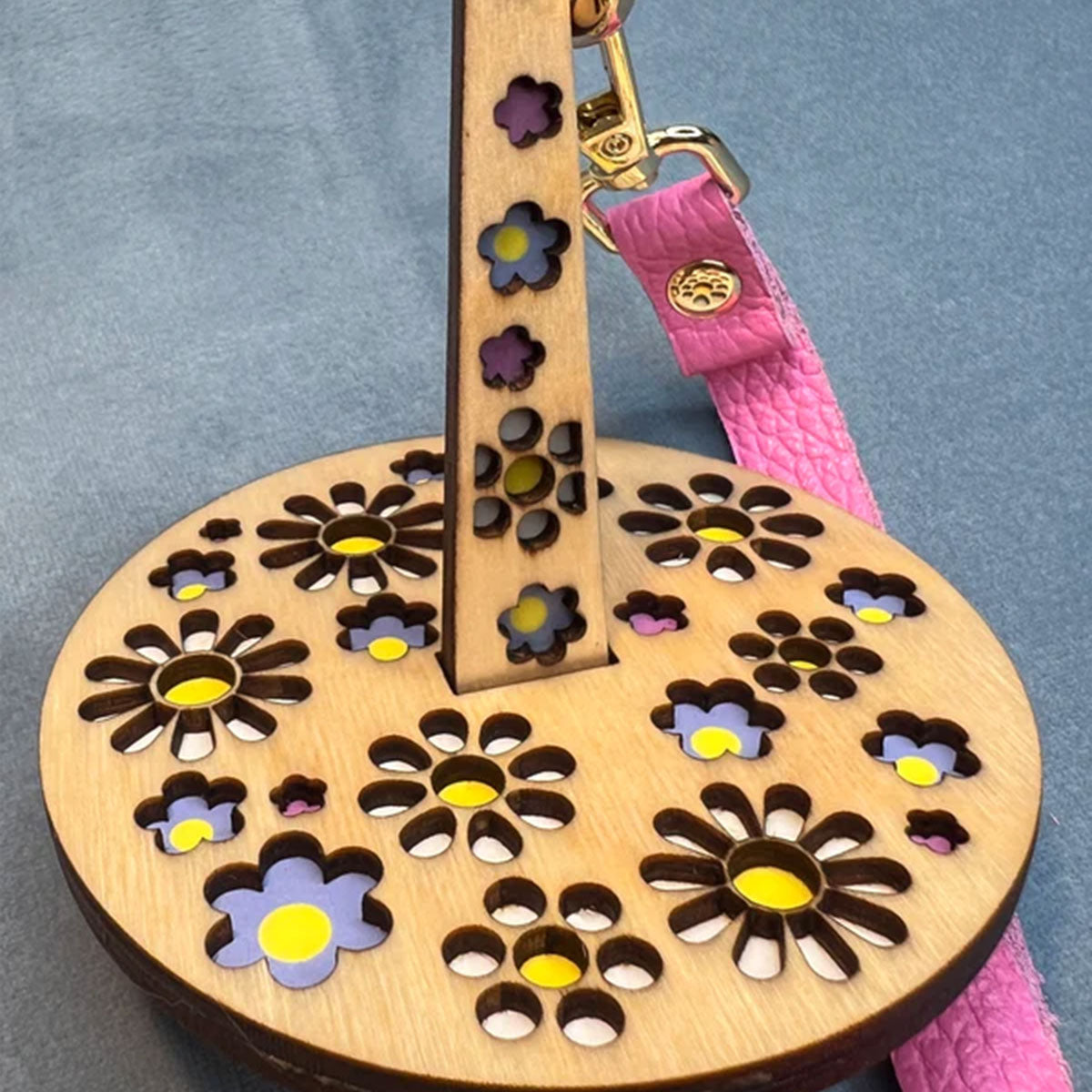 Hot Deal: Lemonwood Yarn Box and Mini Minder - Coming Up Daisies for Knitters and Crocheters