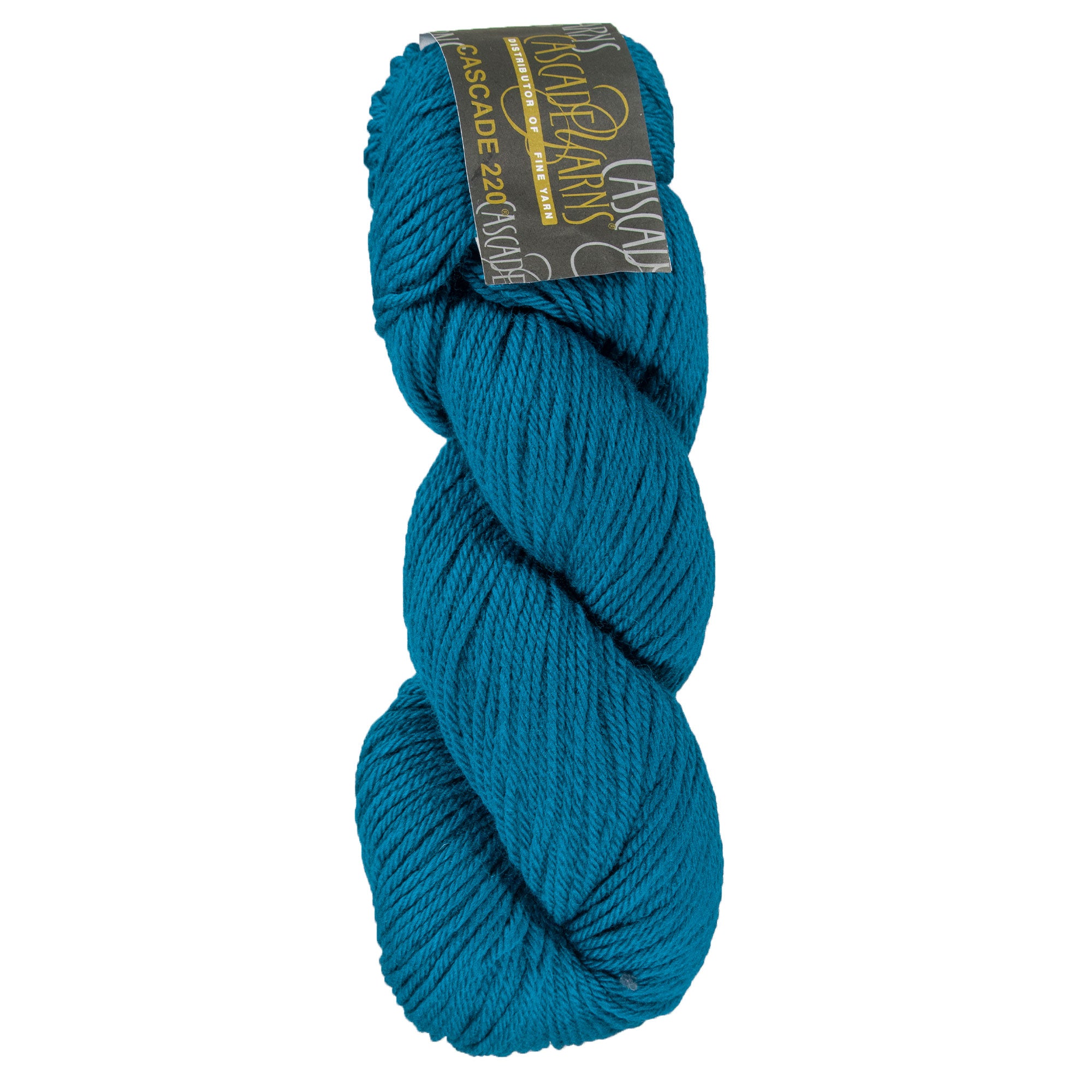 Cascade 220 Yarn - 8892 Azure - High - Quality Peruvian Highland Wool for Crafting