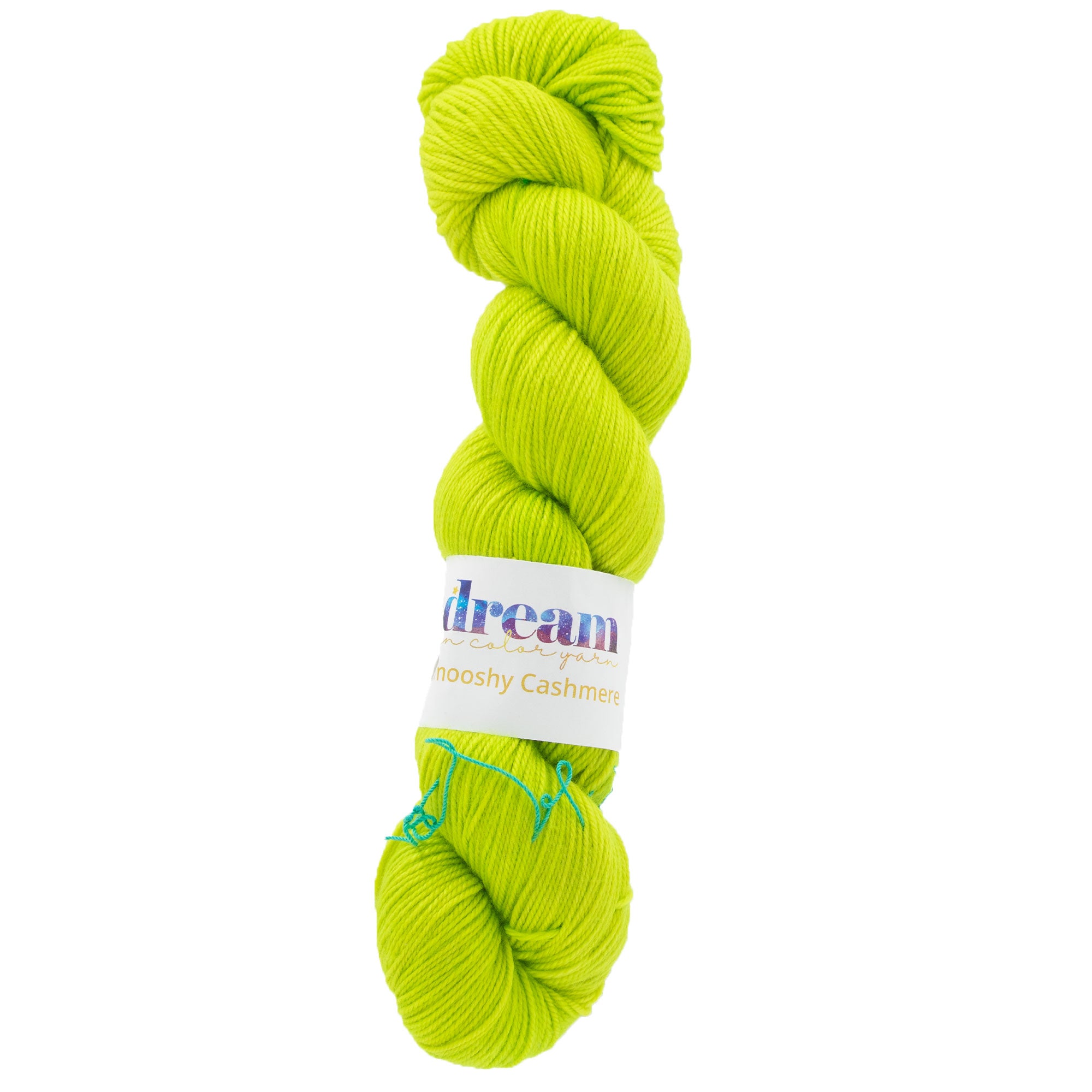 Dream in Color Smooshy Cashmere Yarn - Pickle Ball: Ideal for Knitting and Crochet