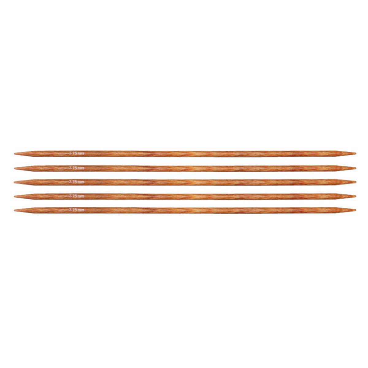 KnitPro Dreamz Double Point Needles - US Sizes 5 - 8 (3.75mm) Vibrant Orange Lily