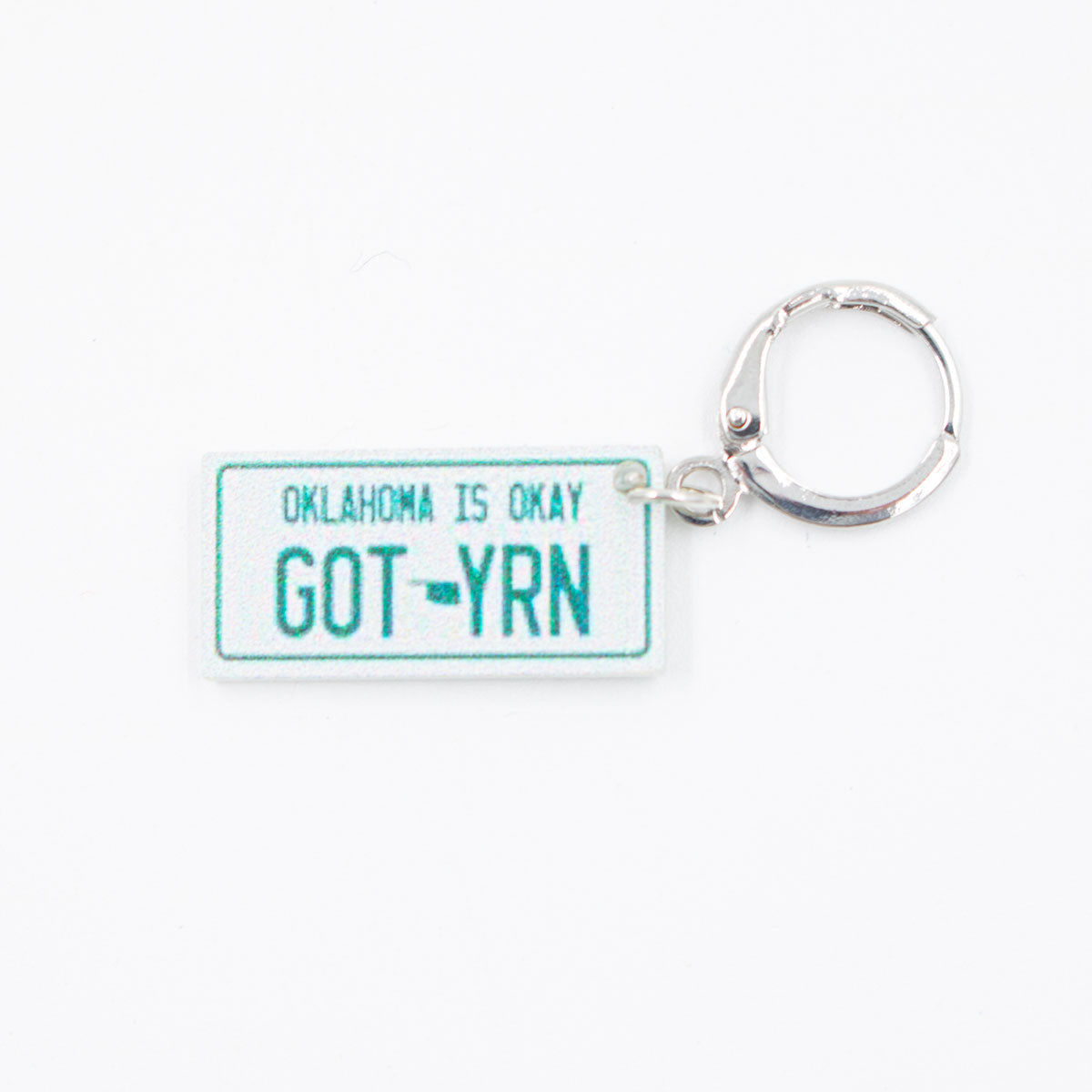 Jimmy Beans Wool State Stitch Markers - Oklahoma: Commemorative USA Road Trip Edition