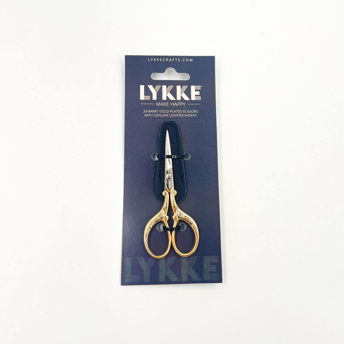 LYKKE Crafts - Exquisite 24K Gold Plated Carbon Steel Embroidery Scissors