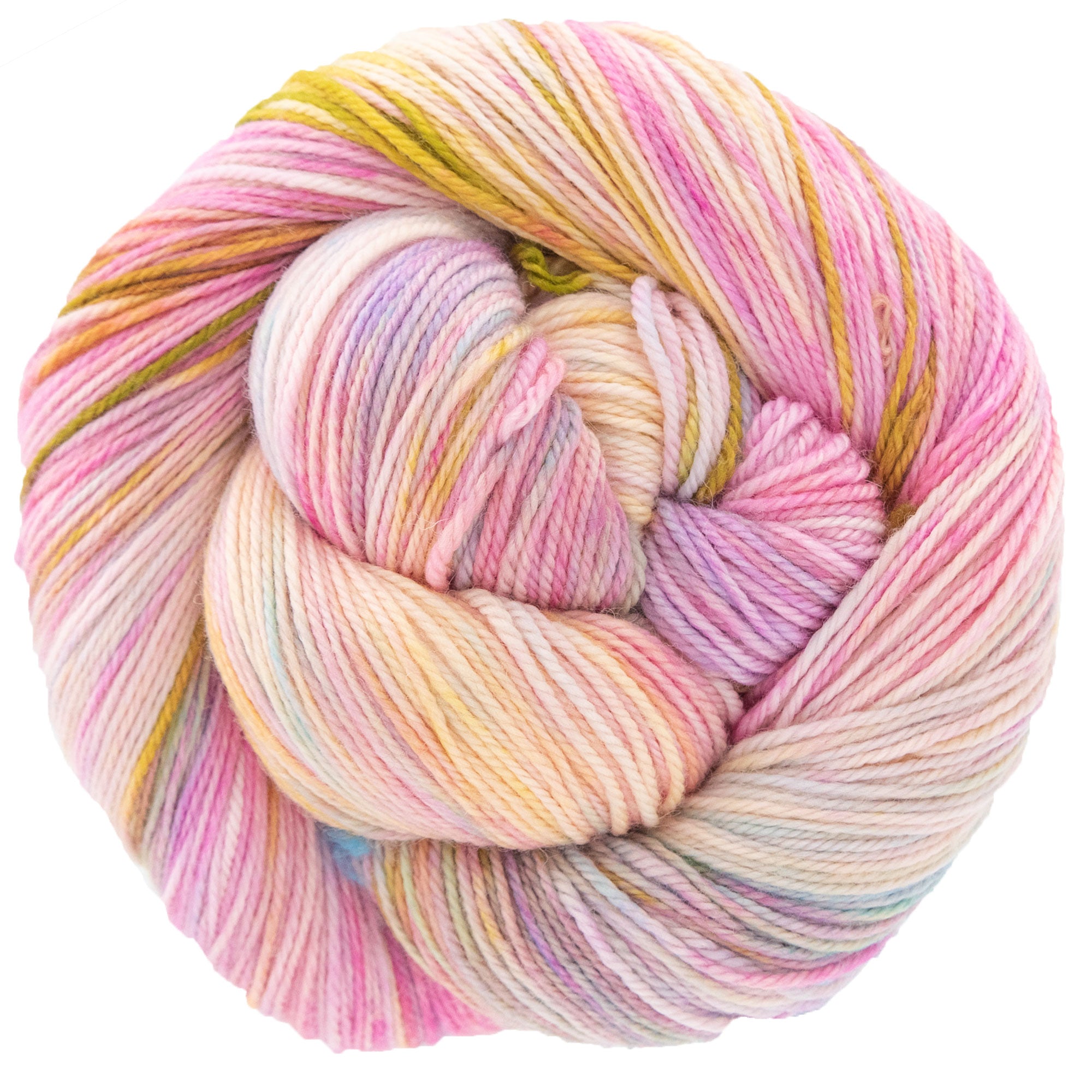 Dream in Color Smooshy Yak Yarn - Exquisite Gold & Kisses Shade