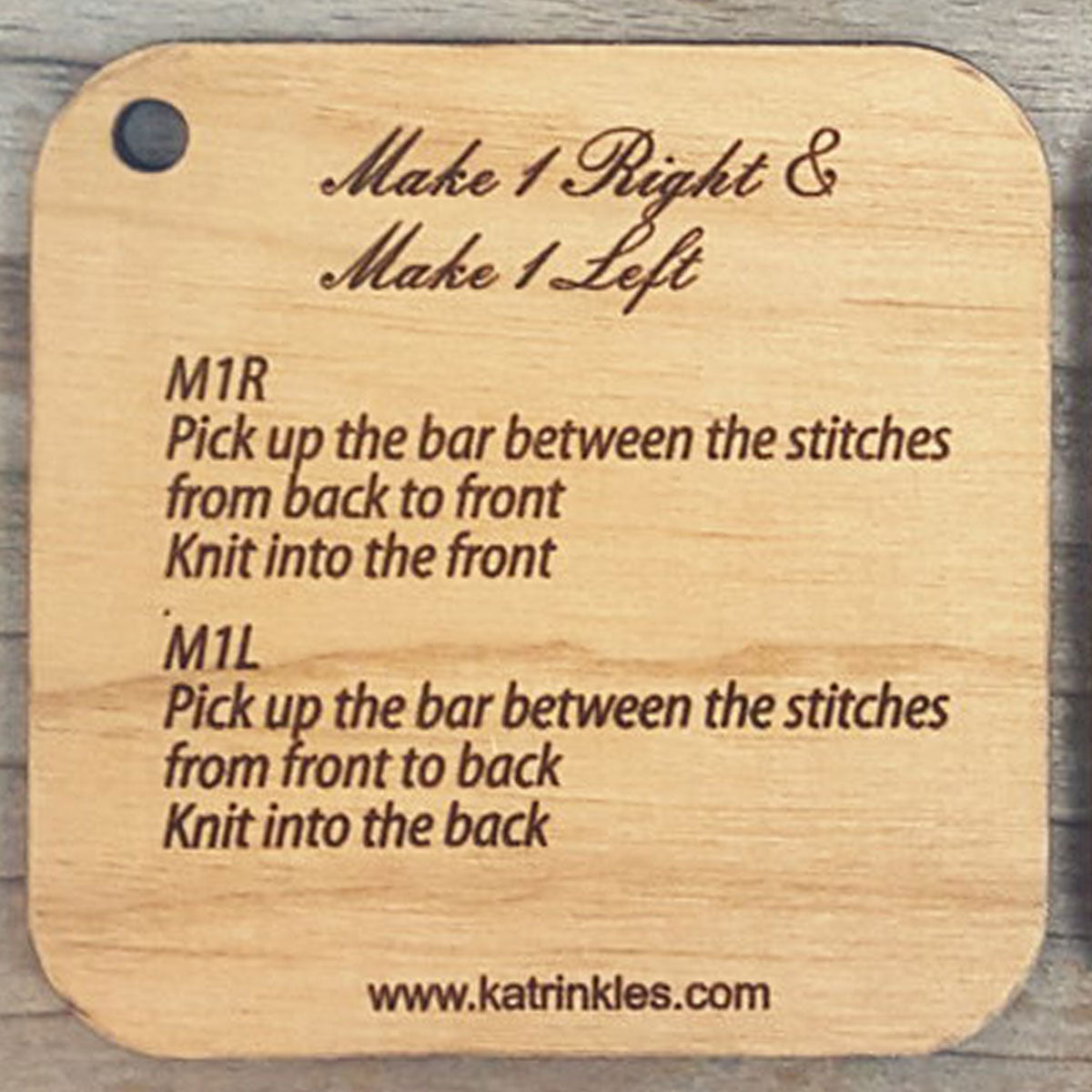 Katrinkles Mini Tools - Ideal for Knitting and Crocheting, Available in Right and Left Versions