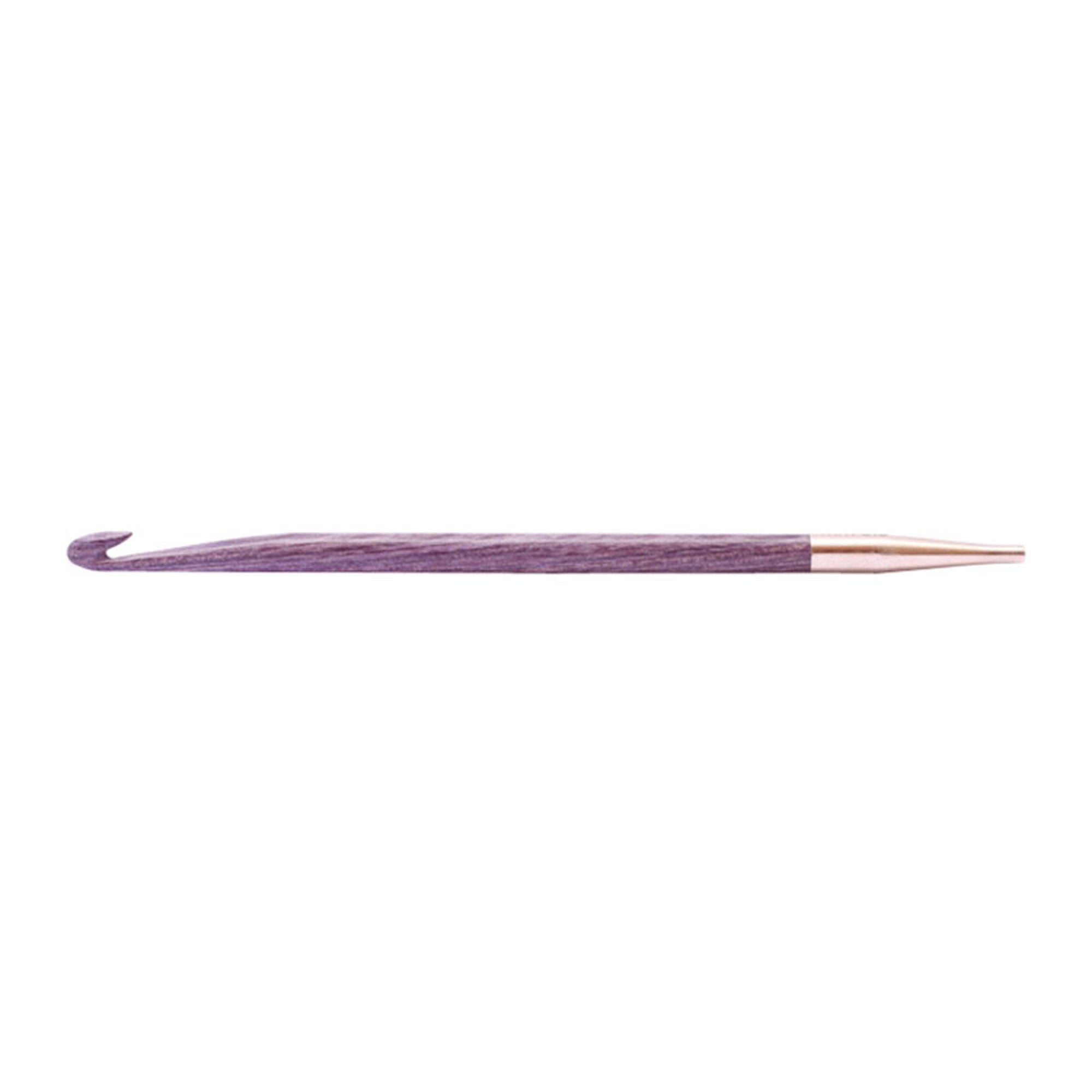 KnitPro Dreamz Purple Passion Tunisian/Afghan Interchangeable Hooks - Size K (6.5mm)