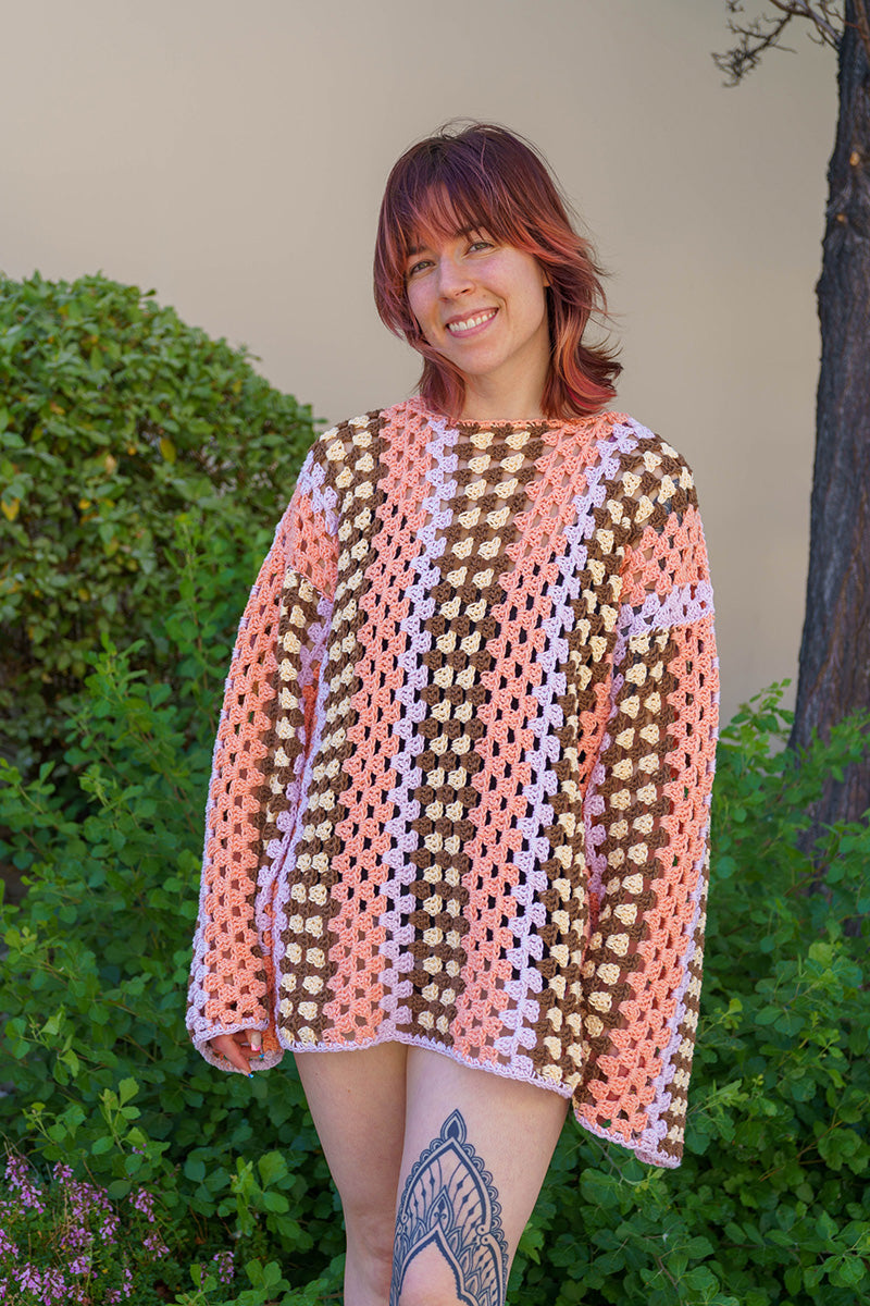 Jimmy Beans Wool PDF Patterns - The Eras Tunic Crochet Pattern - Instant PDF Download Inspired by Taylor Swift