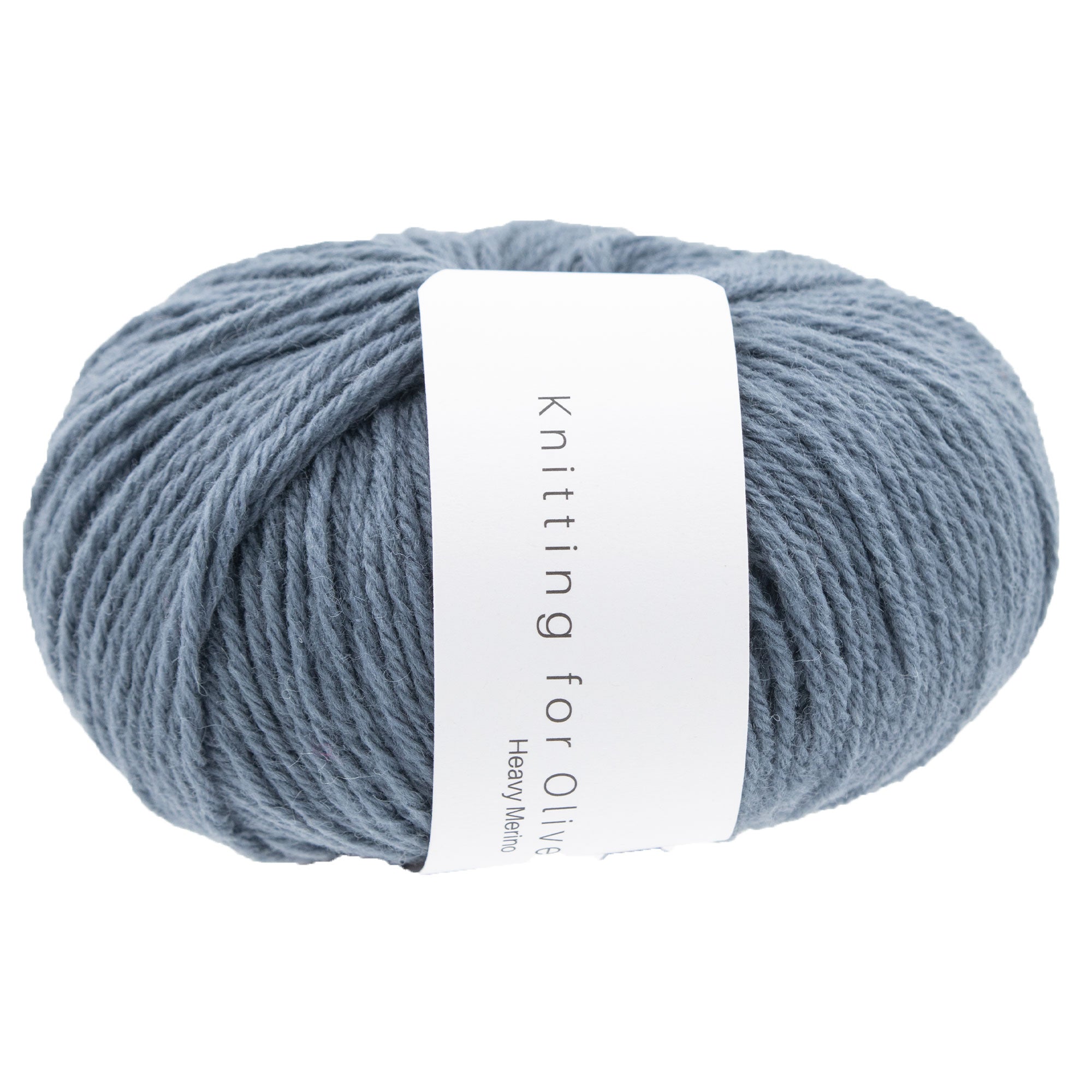 Knitting for Olive Premium Heavy Merino Yarn in Dusty Petroleum Blue - Ideal for Durable Sweaters