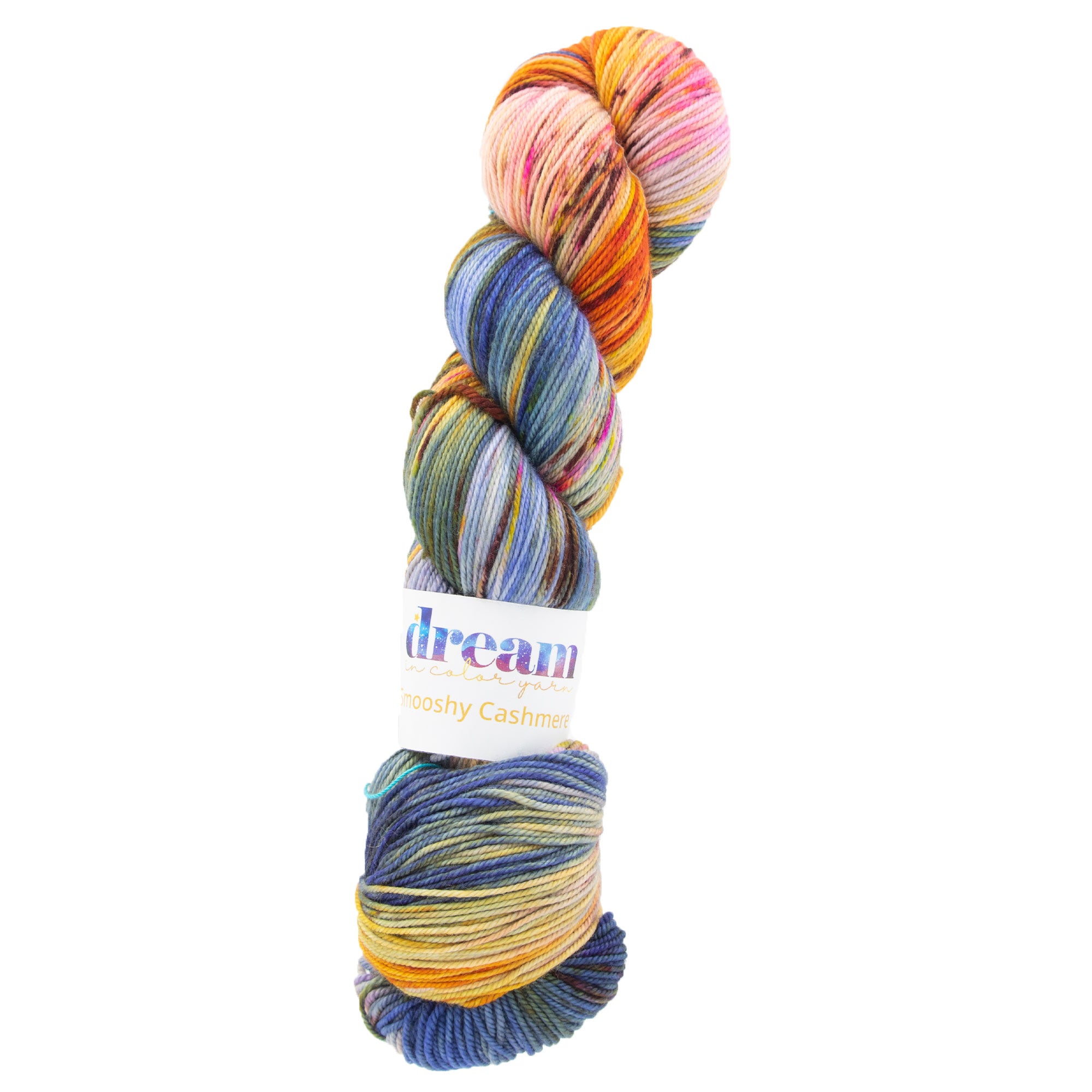 Dream in Color Smooshy Cashmere Yarn - Kyoto Sunset: Premium Yarn for Knitters and Crocheters