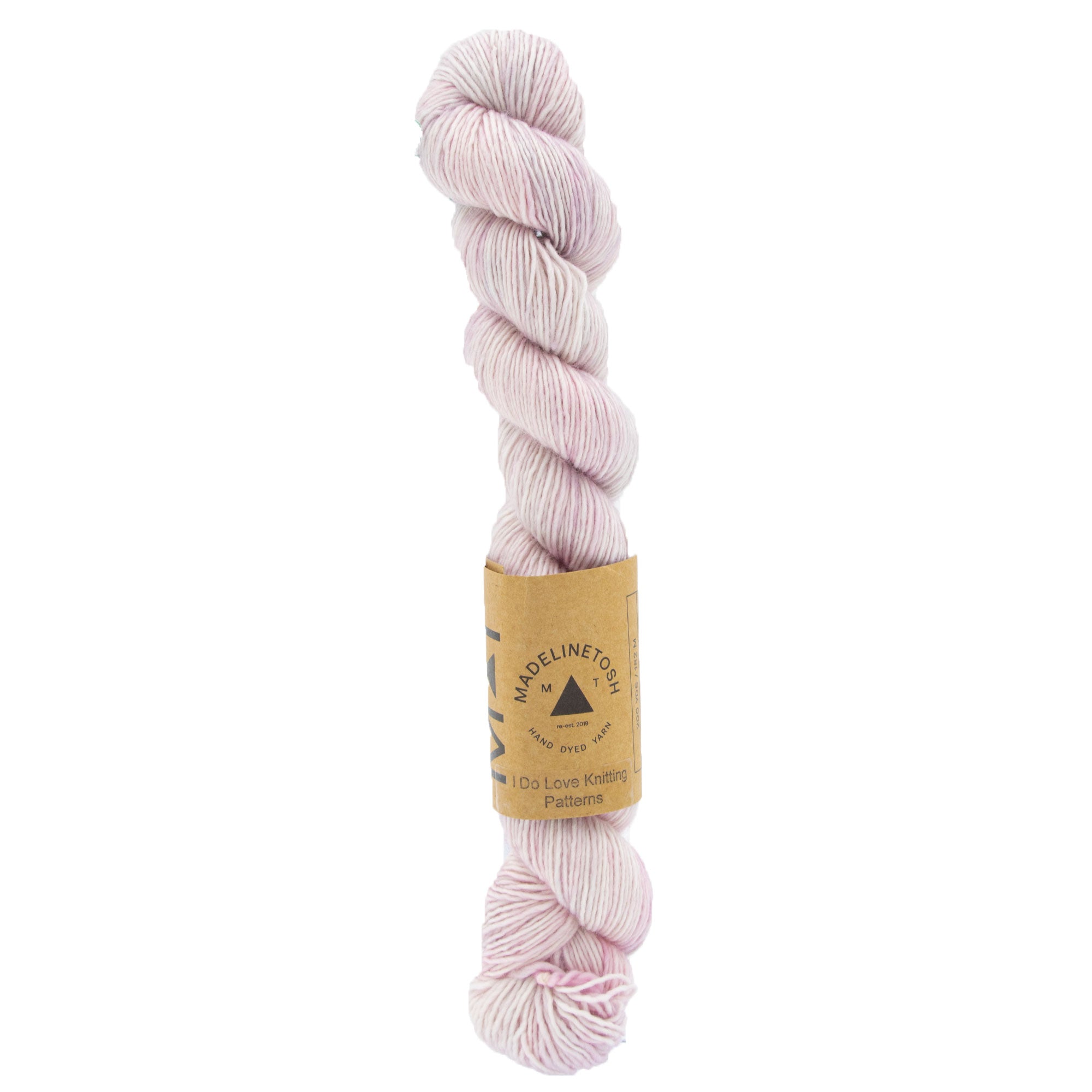 Madelinetosh Halfsies Fingering Weight Yarn - Ideal for Loveable Knitting Patterns
