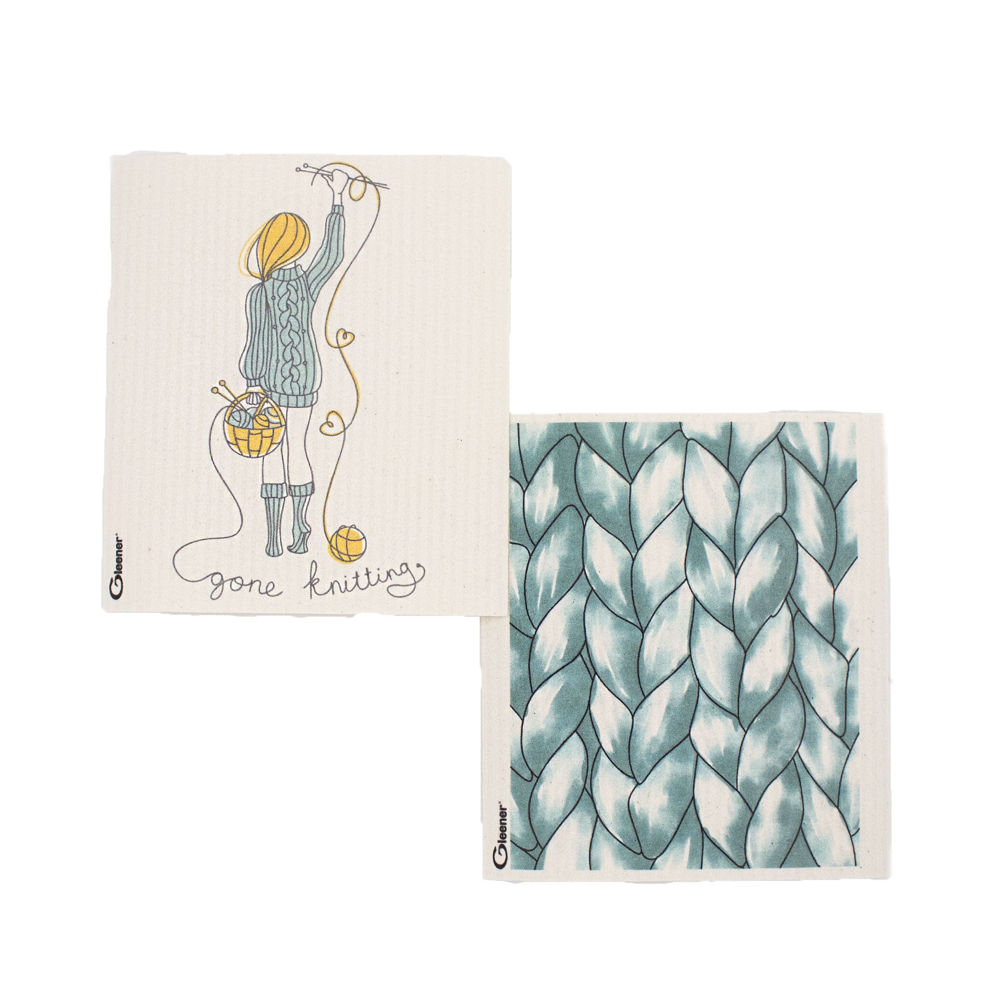 Gleener Super Eco-Friendly Yarn-Designed Cleaning Cloth - Say Goodbye to Knitting Hassles