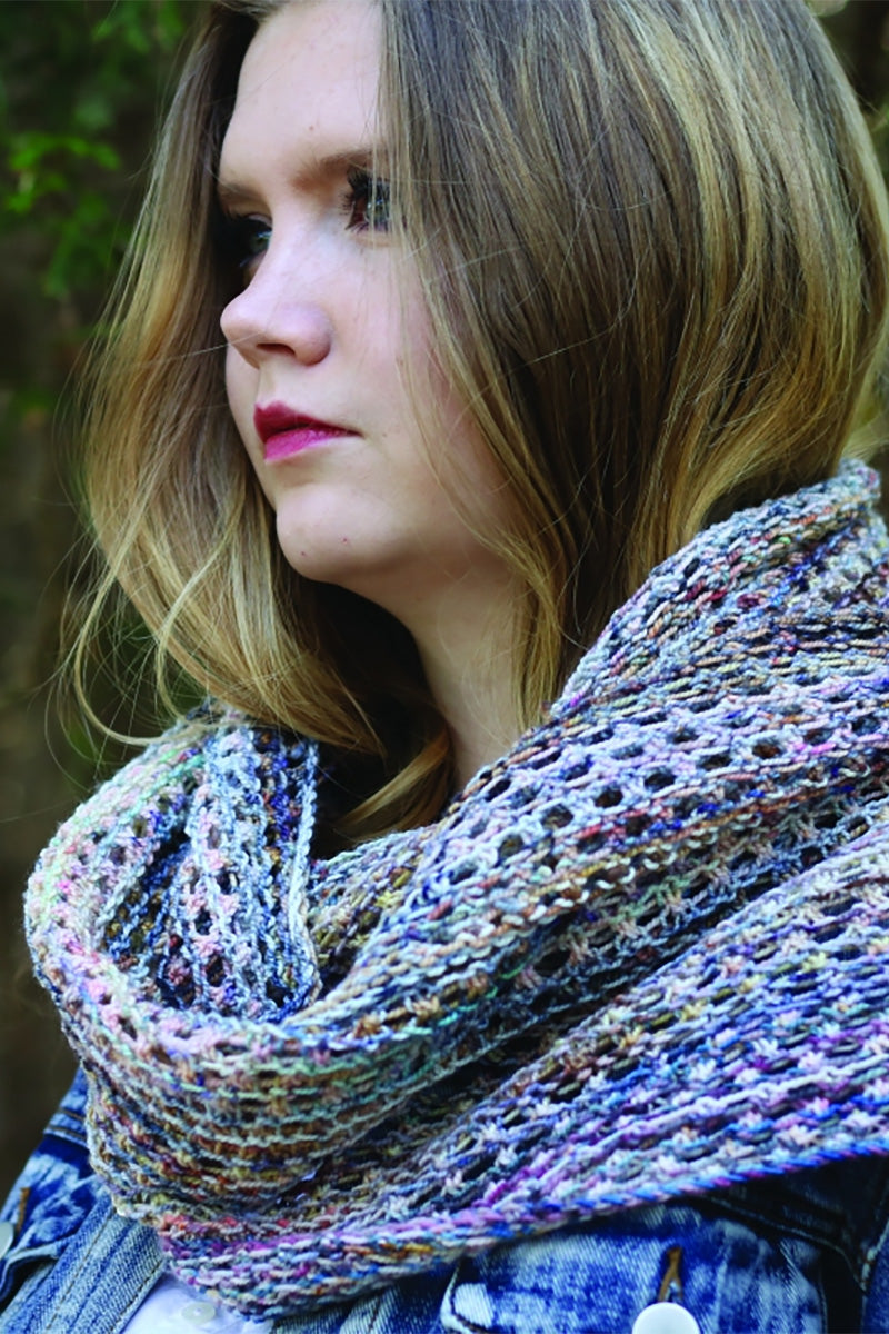 Koigu Pencil Box Patterns - Little Angel - Instant PDF Download for a Stunning Lace Scarf