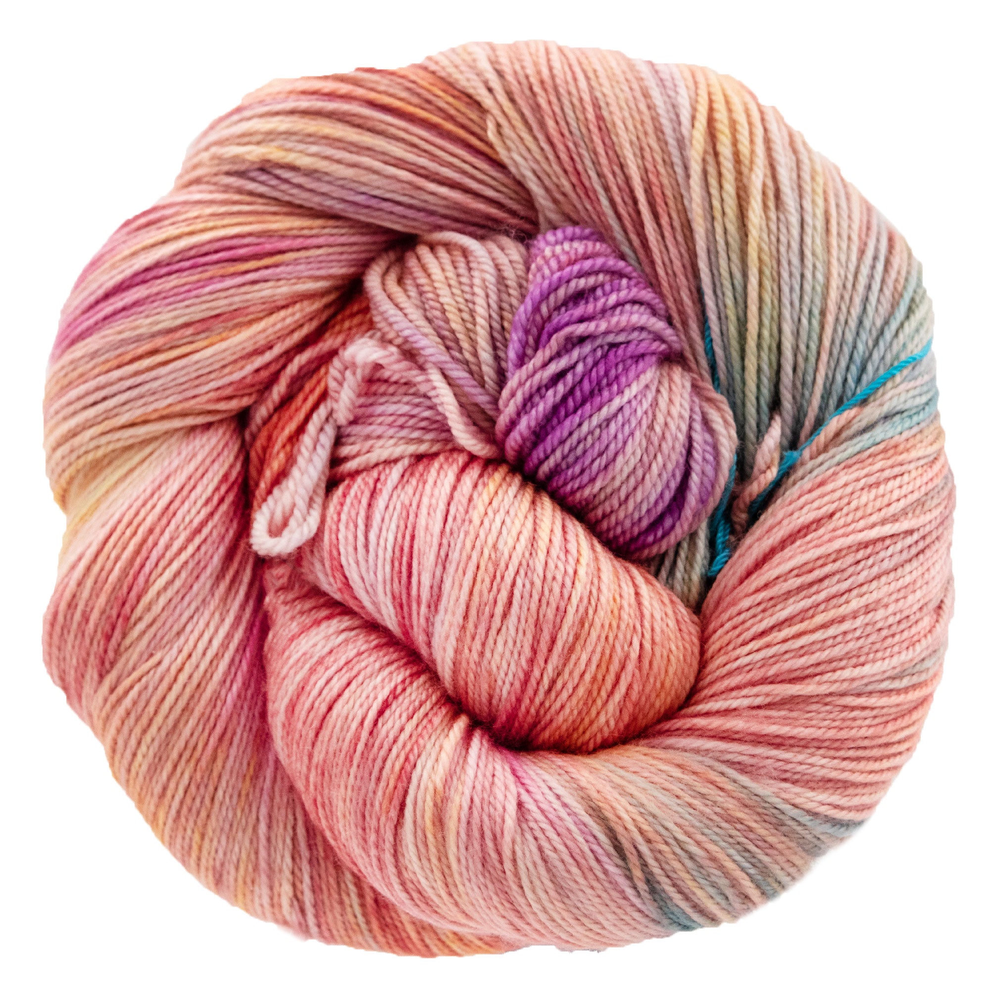 Dream in Color Smooshy Cashmere Yarn - Sunup: A Luxurious Yarn for Knitters and Crocheters