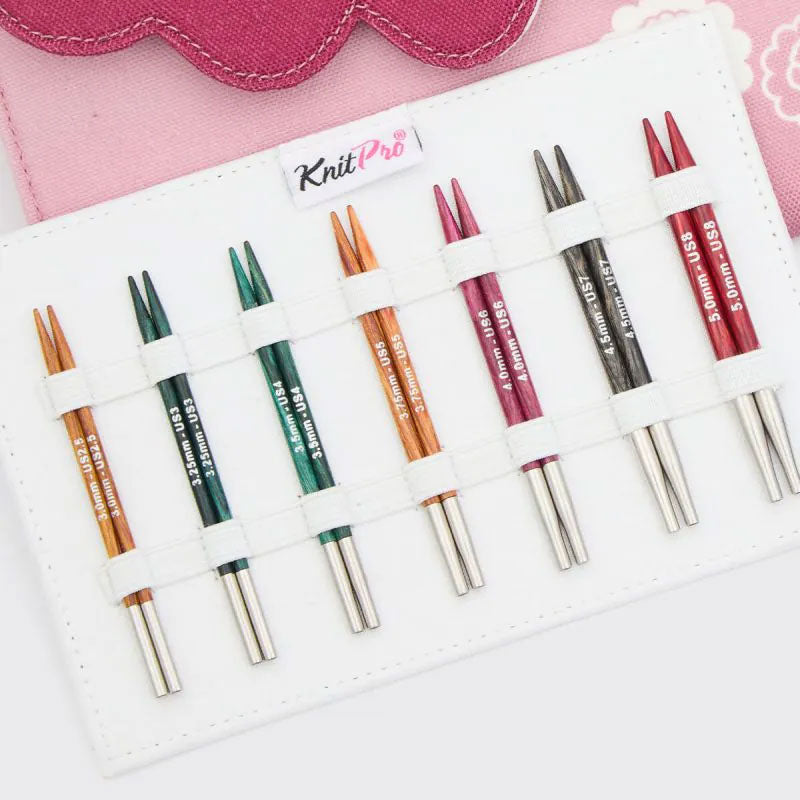 KnitPro Dreamz Special Interchangeable Needle Midi Set - 7 Sizes for 16" Circular Projects